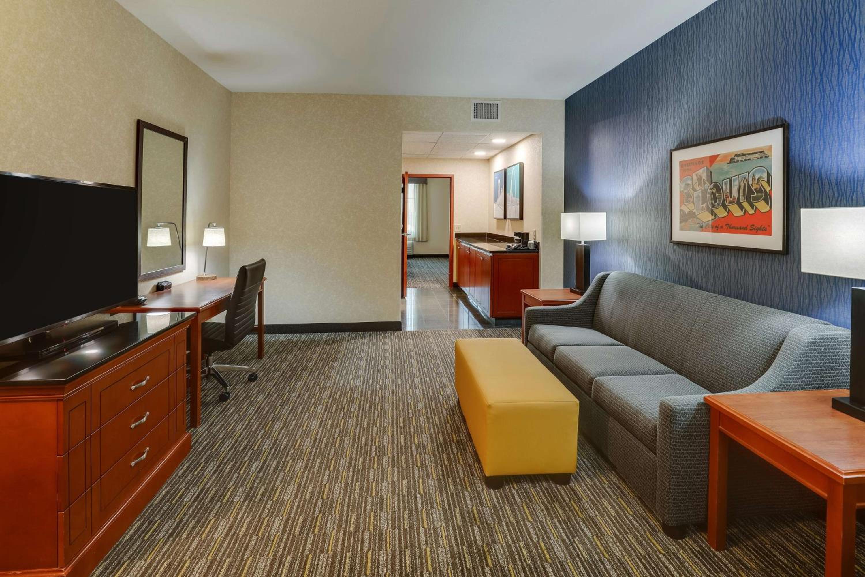 Queen Suite with Sofa Bed - Accessible, Roll-in Shower