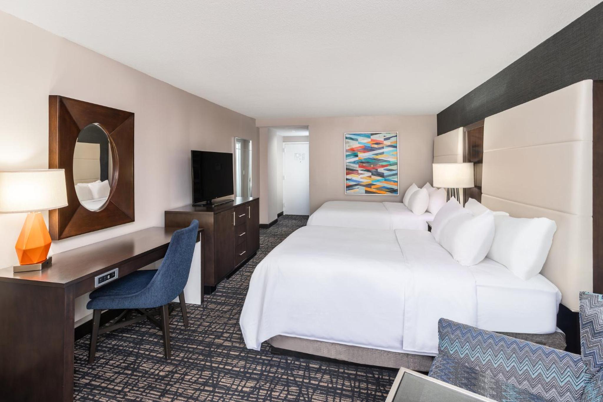 Premium Double Room with Two Double Beds - Allergen Treated - Photo 3