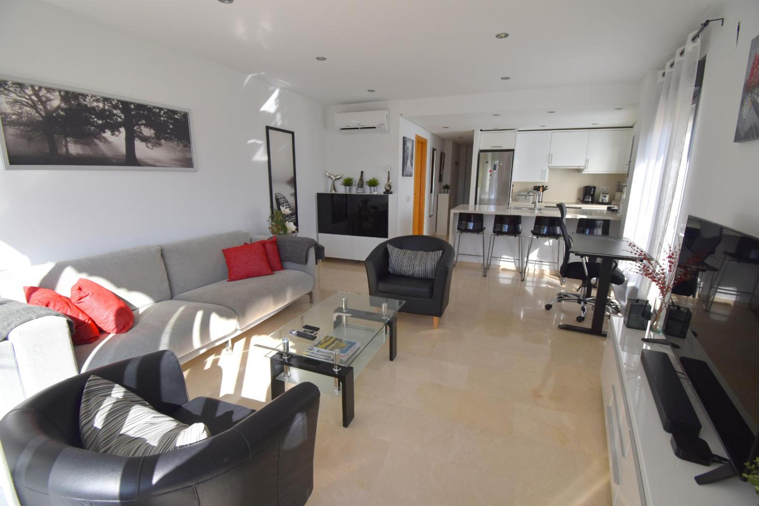 Apartamento de dos habitaciones