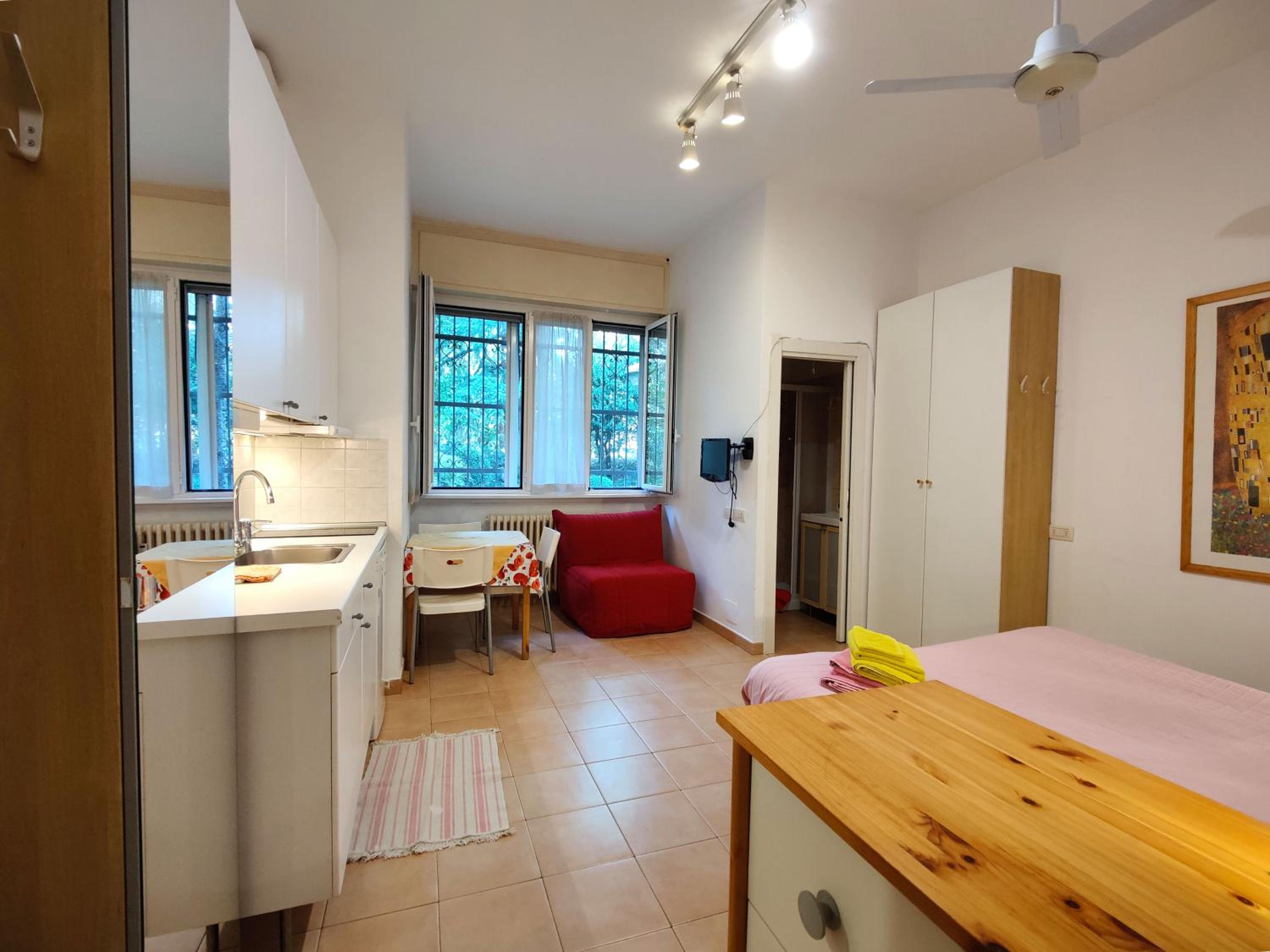 Studio with Garden View