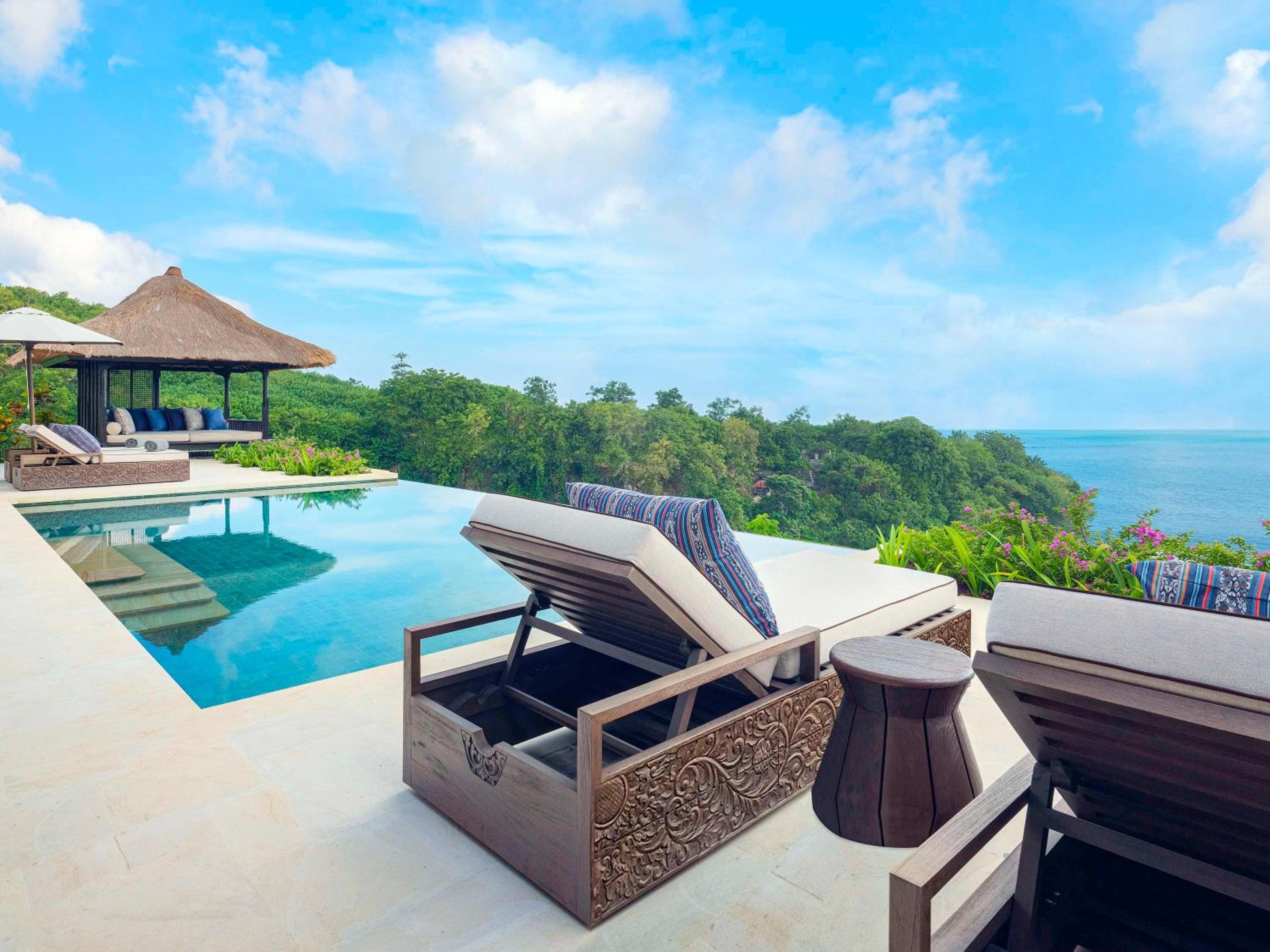 Ocean Front Two Bedroom Pool Villa - Pool View
