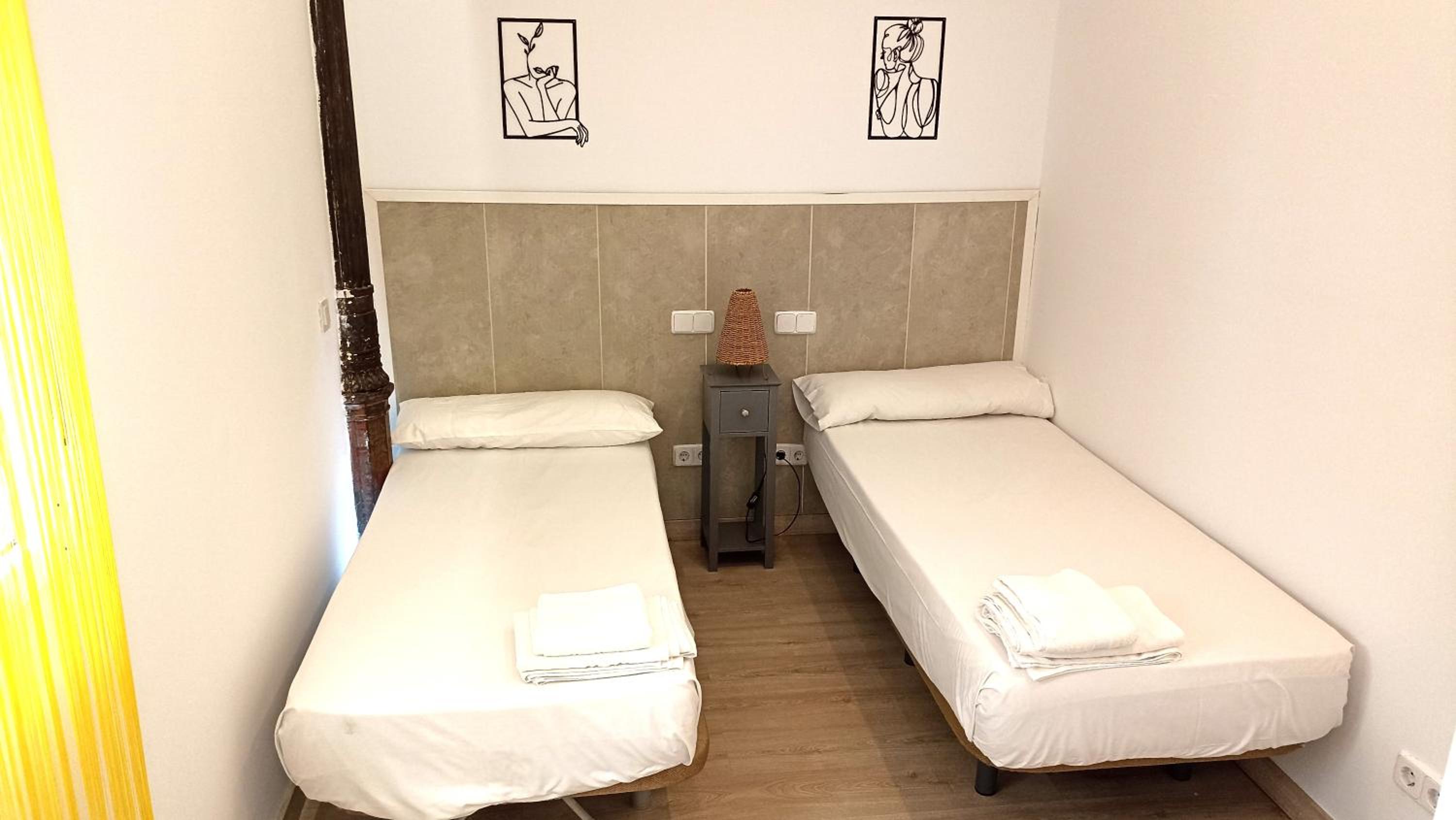 Apartamento de dos habitaciones