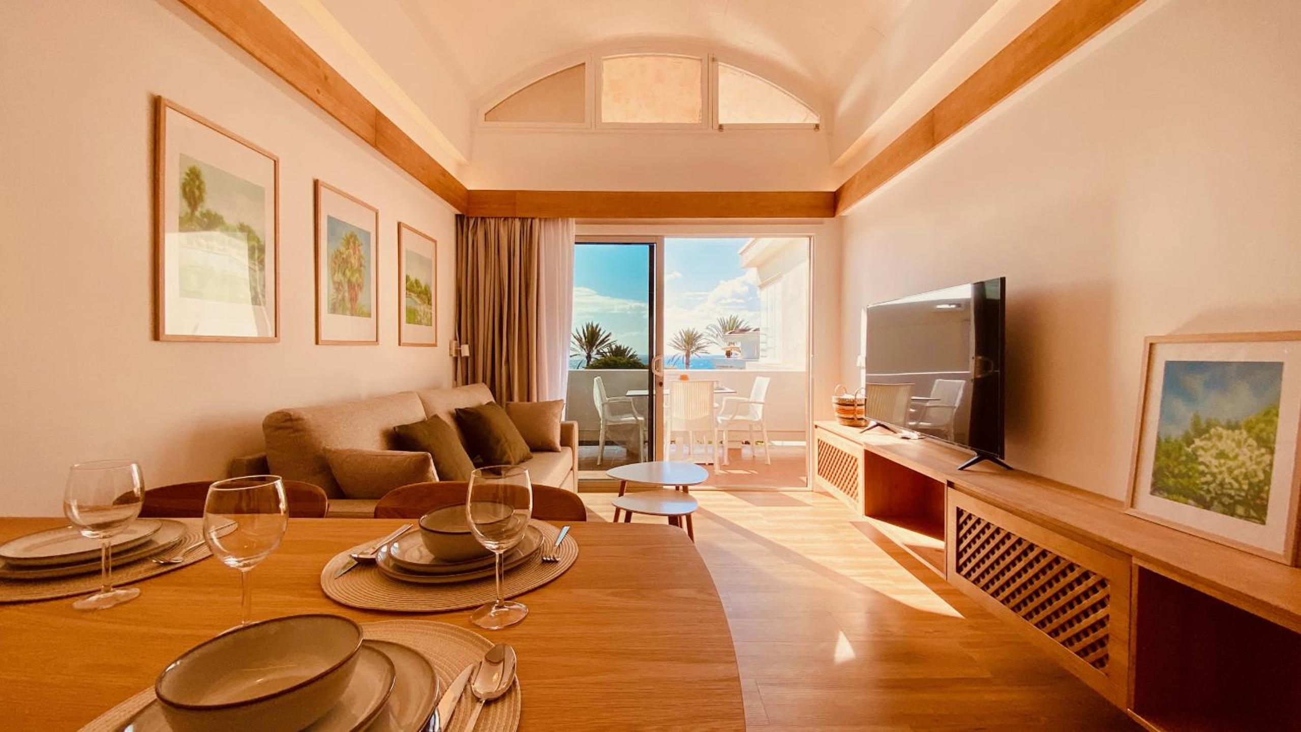 Apartamento con vista al mar