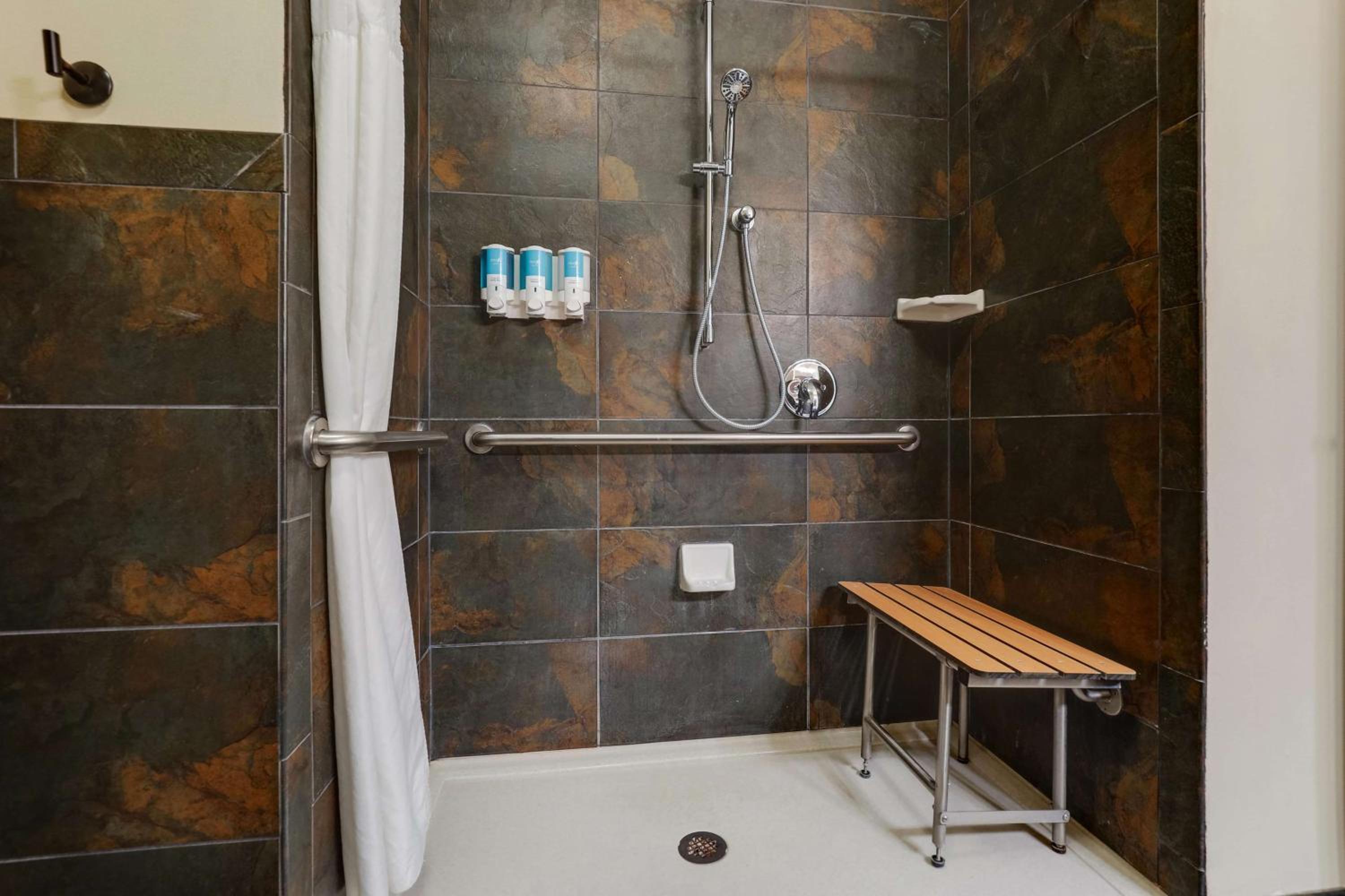 Oversize King Suite with Sofa Bed - Accessible, Roll-in Shower