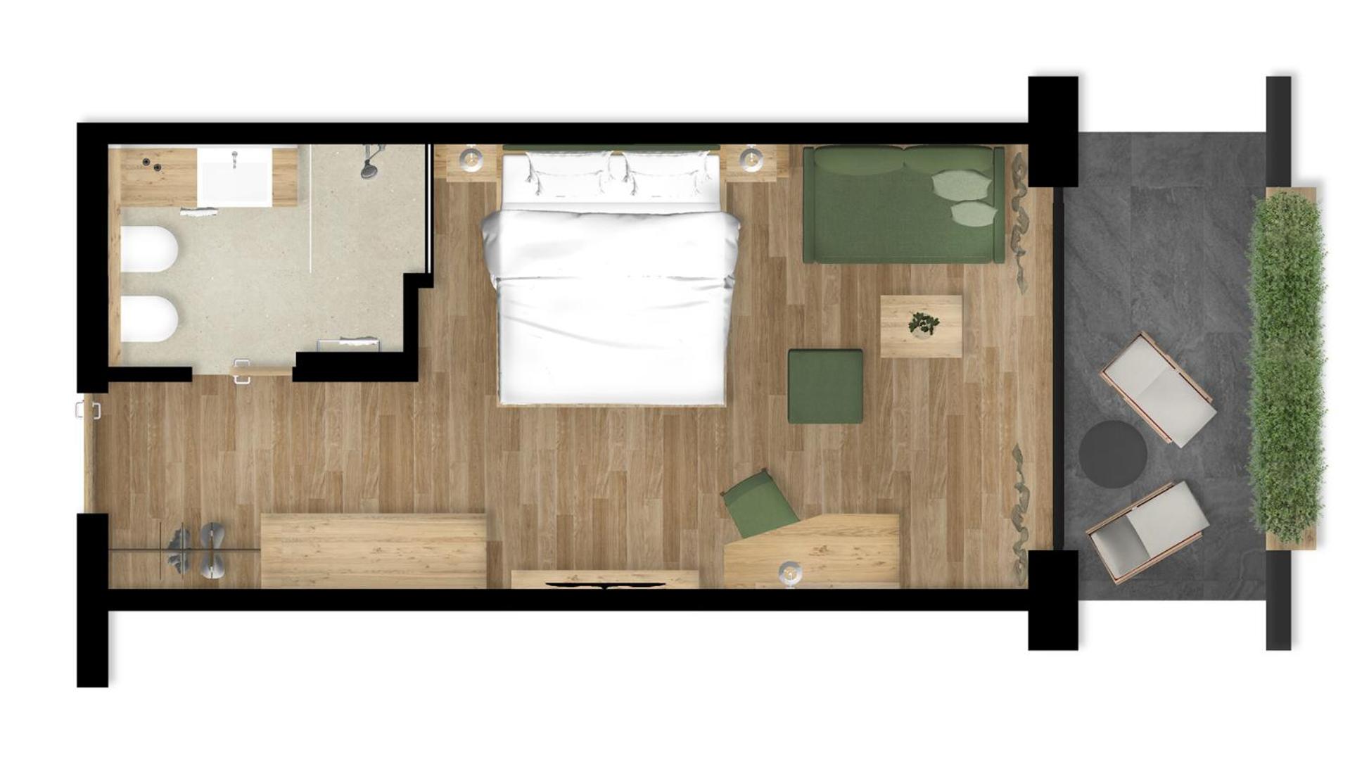 Comfort Double Room with Balcony - Photo 3