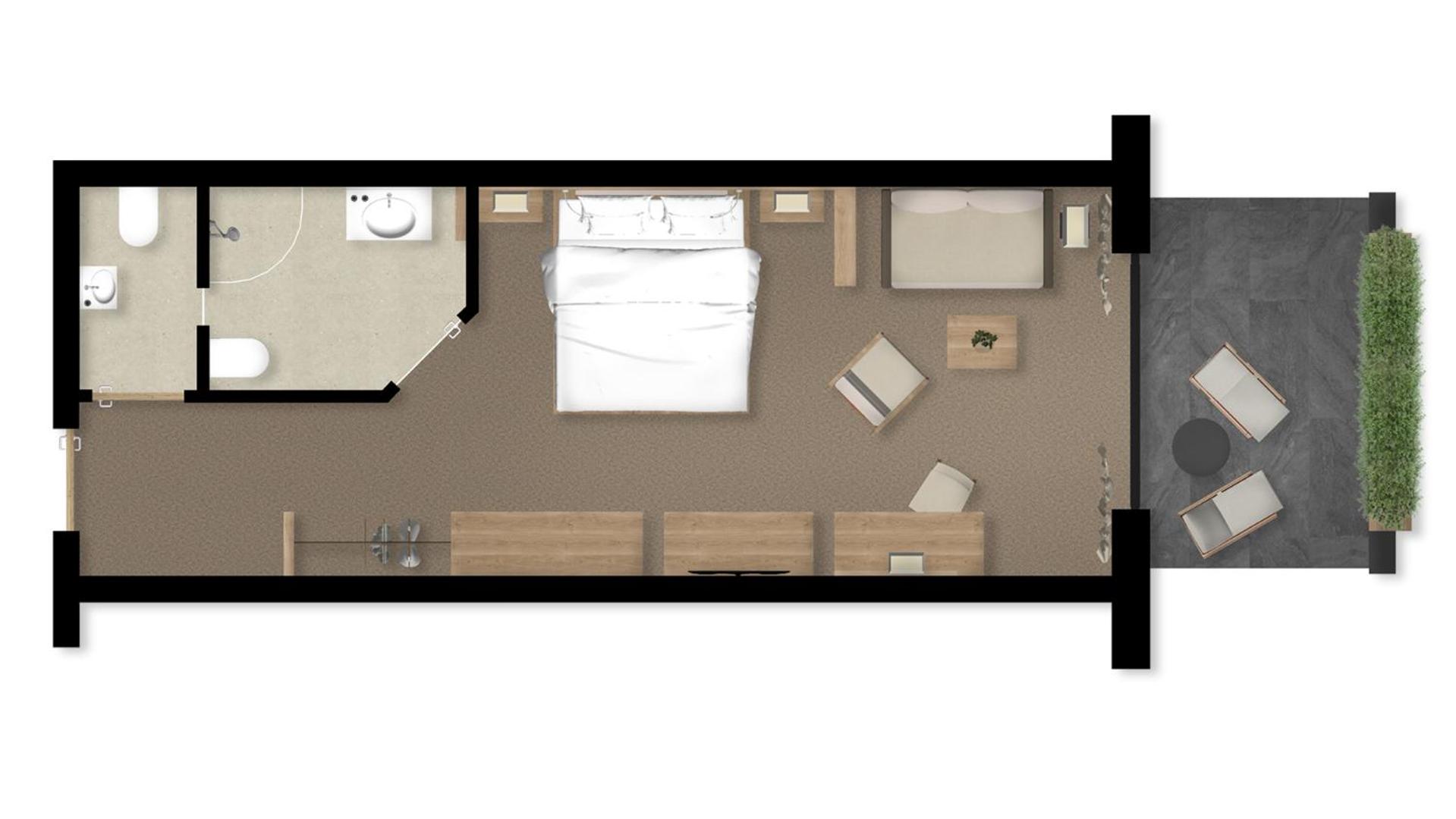 Superior Double Room with Balcony - Photo 8