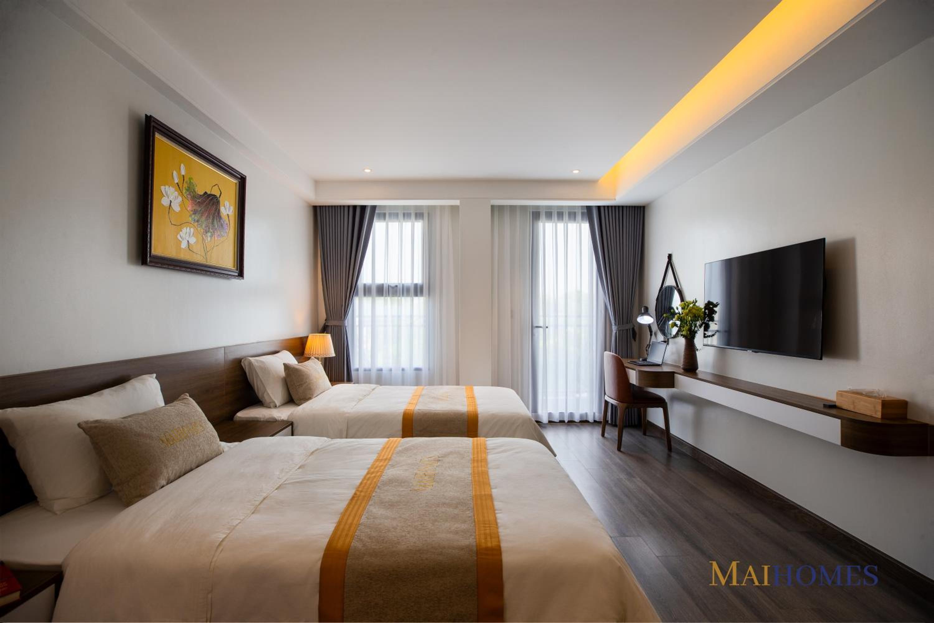 Twin Room with Lake View photo 2