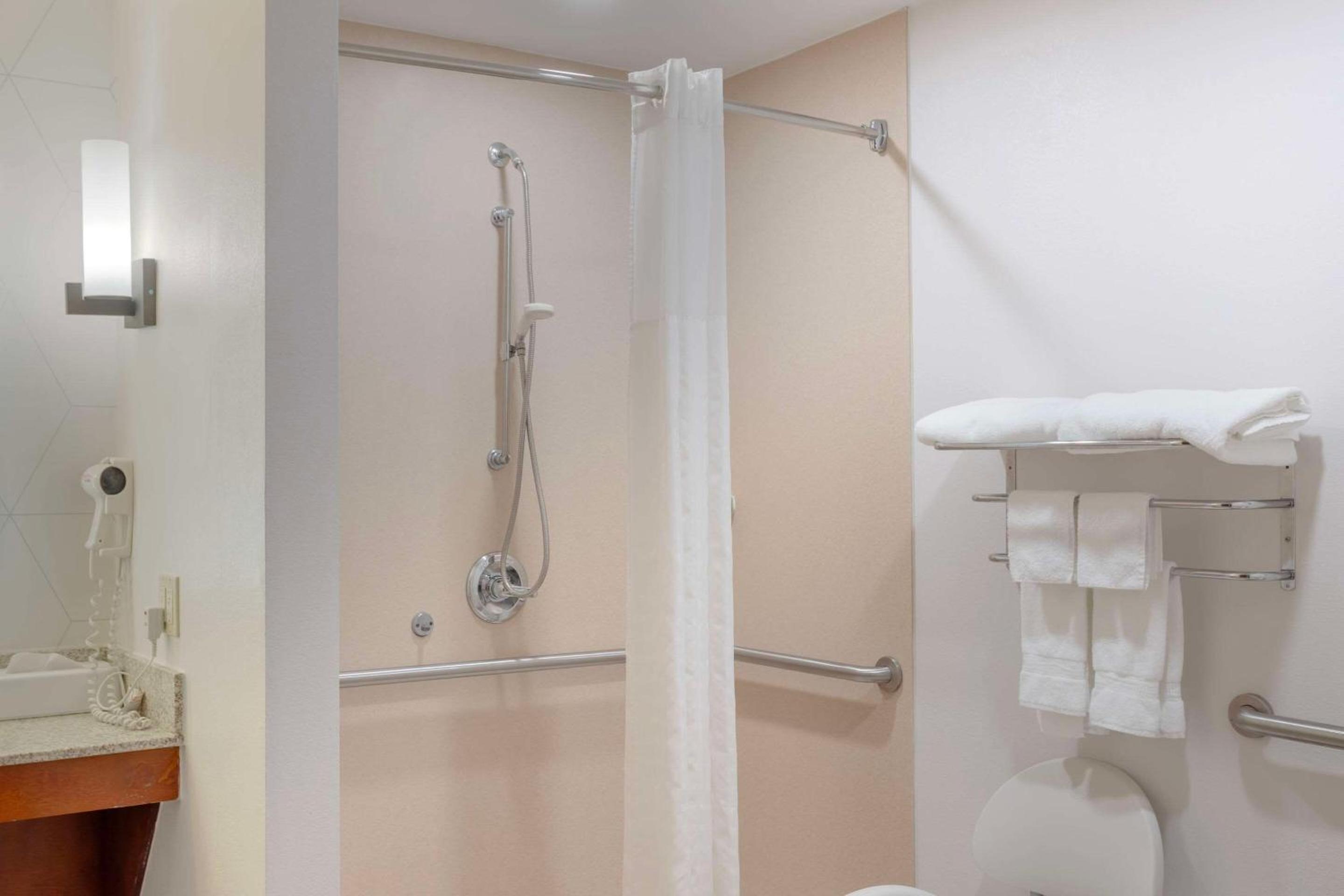 King Suite with Roll-in-Shower - Accessible/Non-Smoking