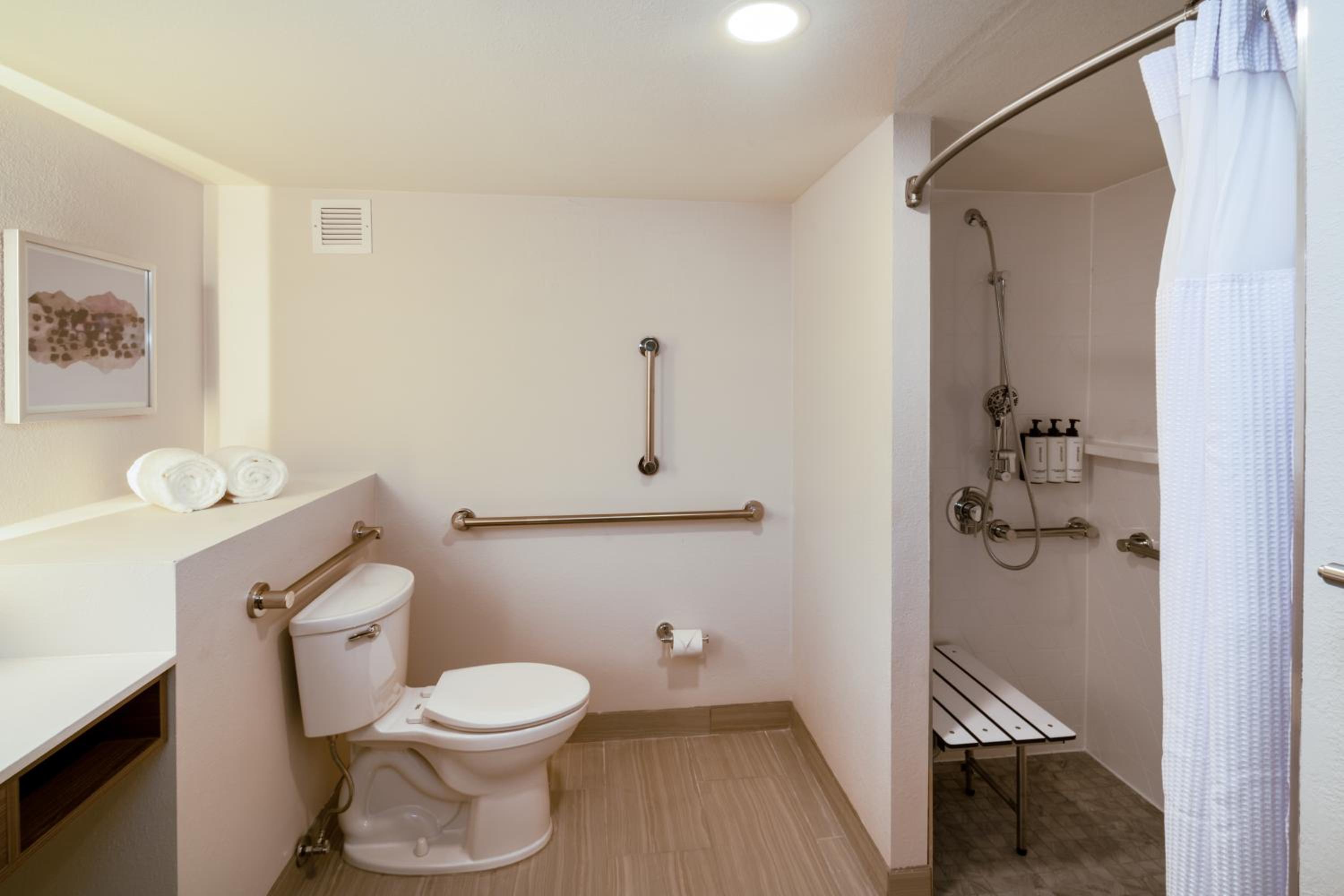Standard King Room with Mobility Accessible Roll-In Shower - Photo 5