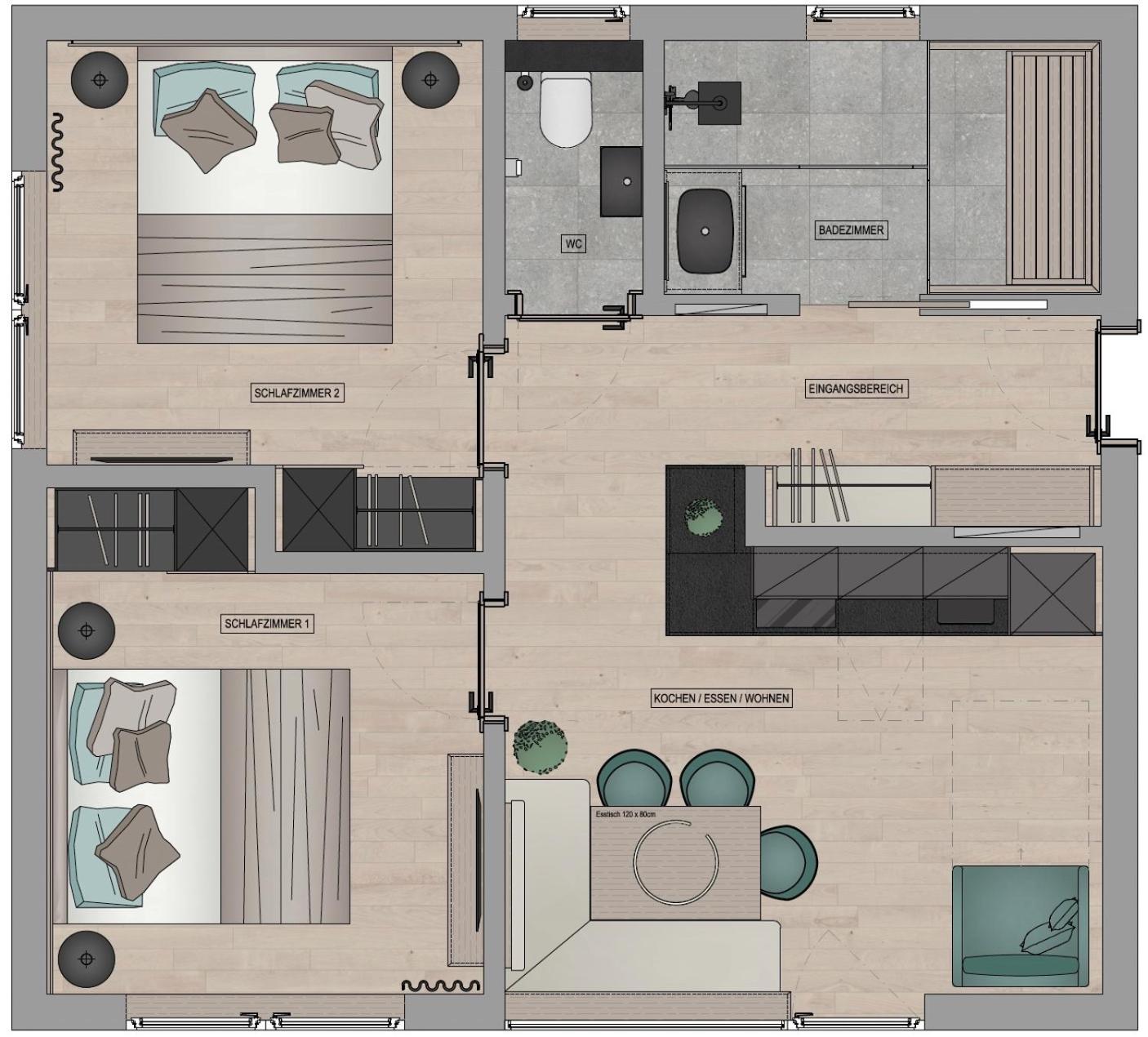 Apartment with Sauna photo 3