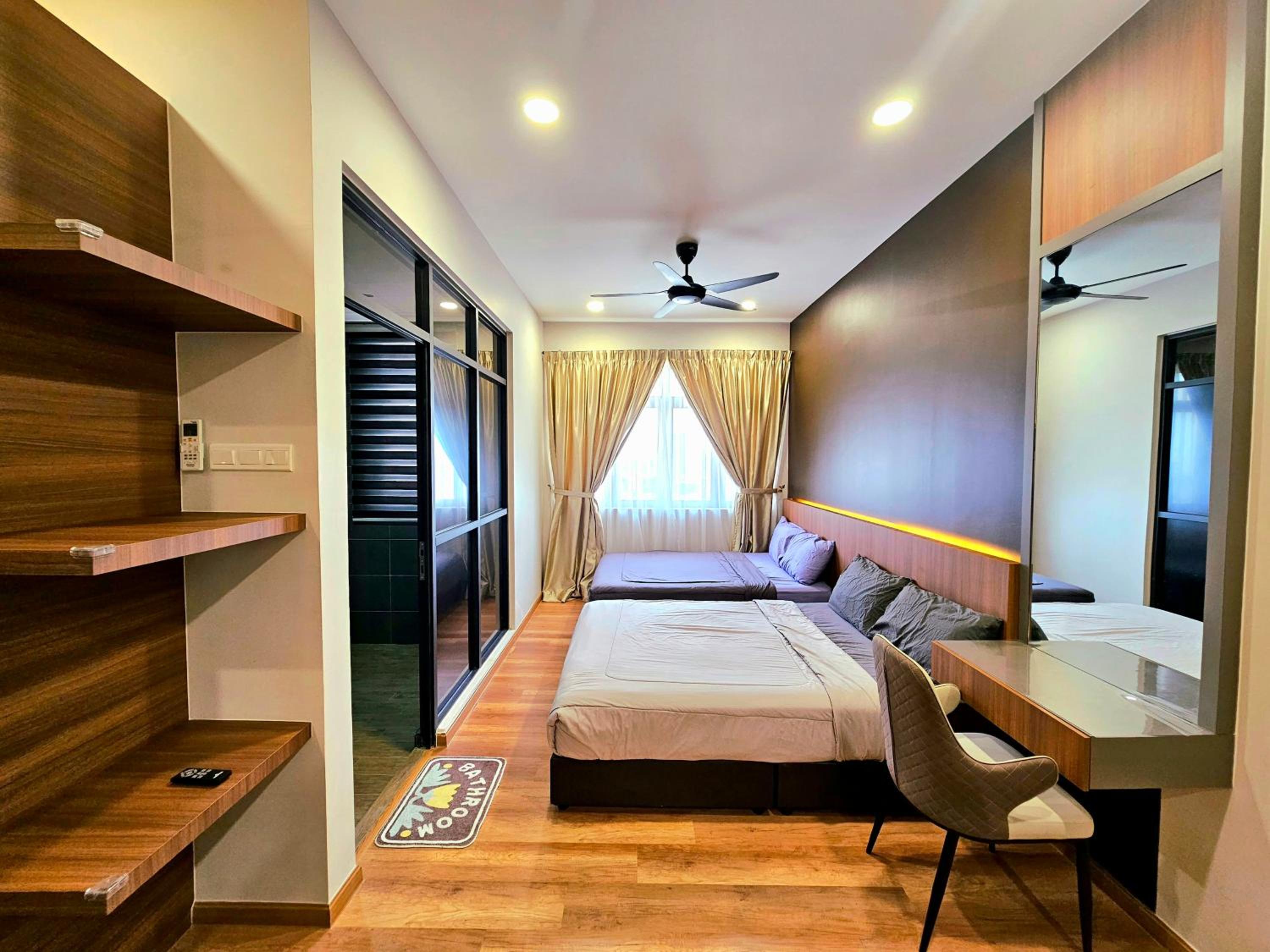 Family Travel Deluxe Studio (Near Elevator and Near Facility)