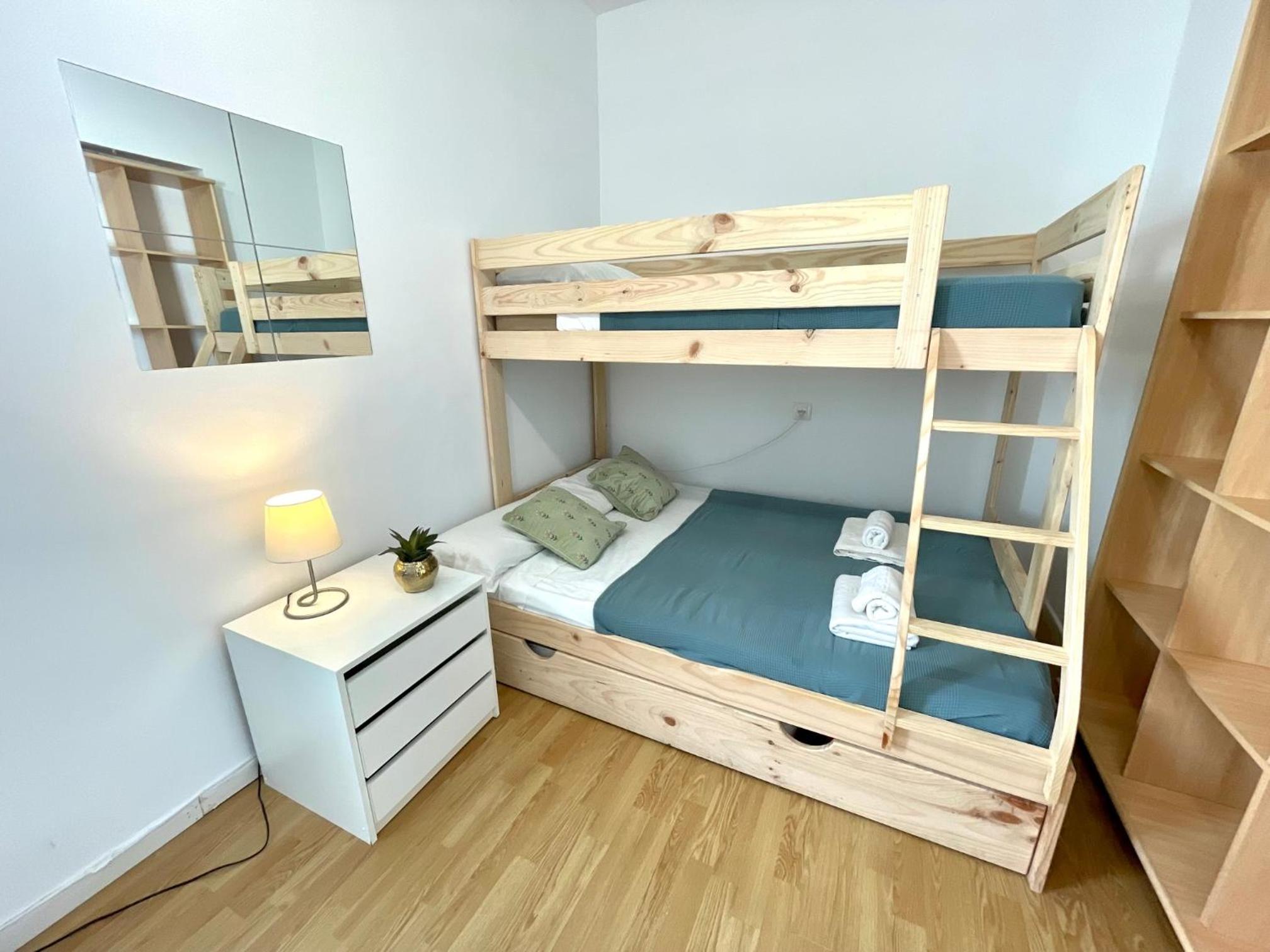 Apartamento de dos habitaciones