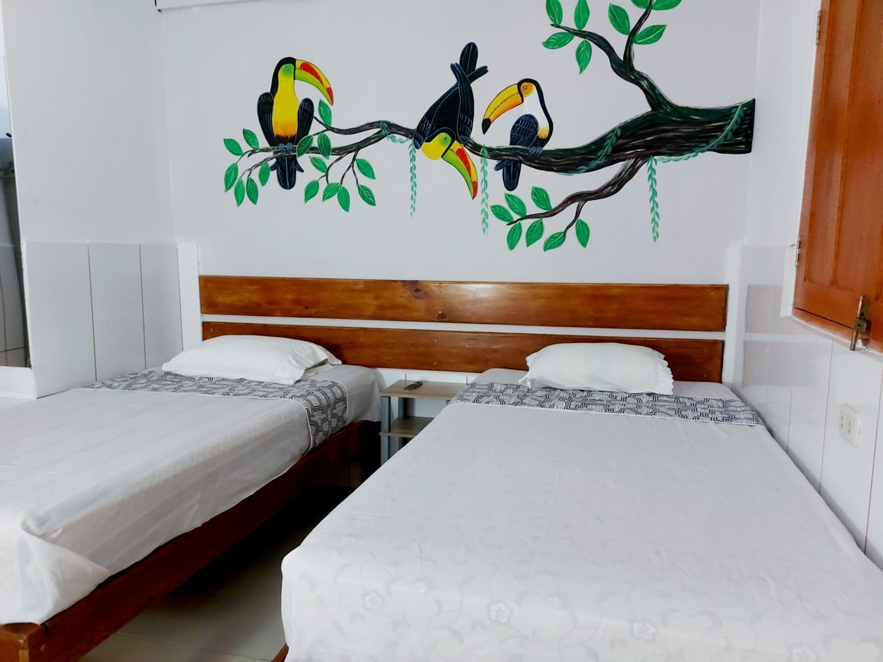Twin Room with fan  photo 1