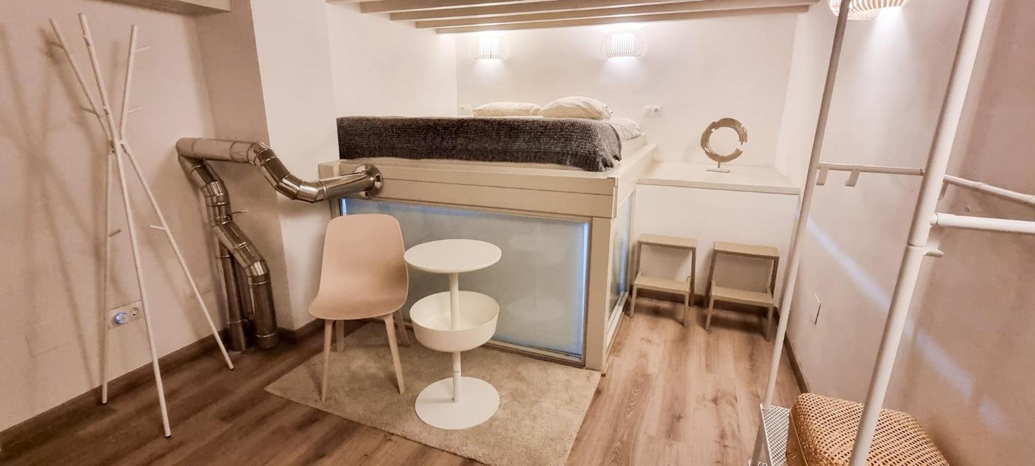 Apartamento de dos habitaciones