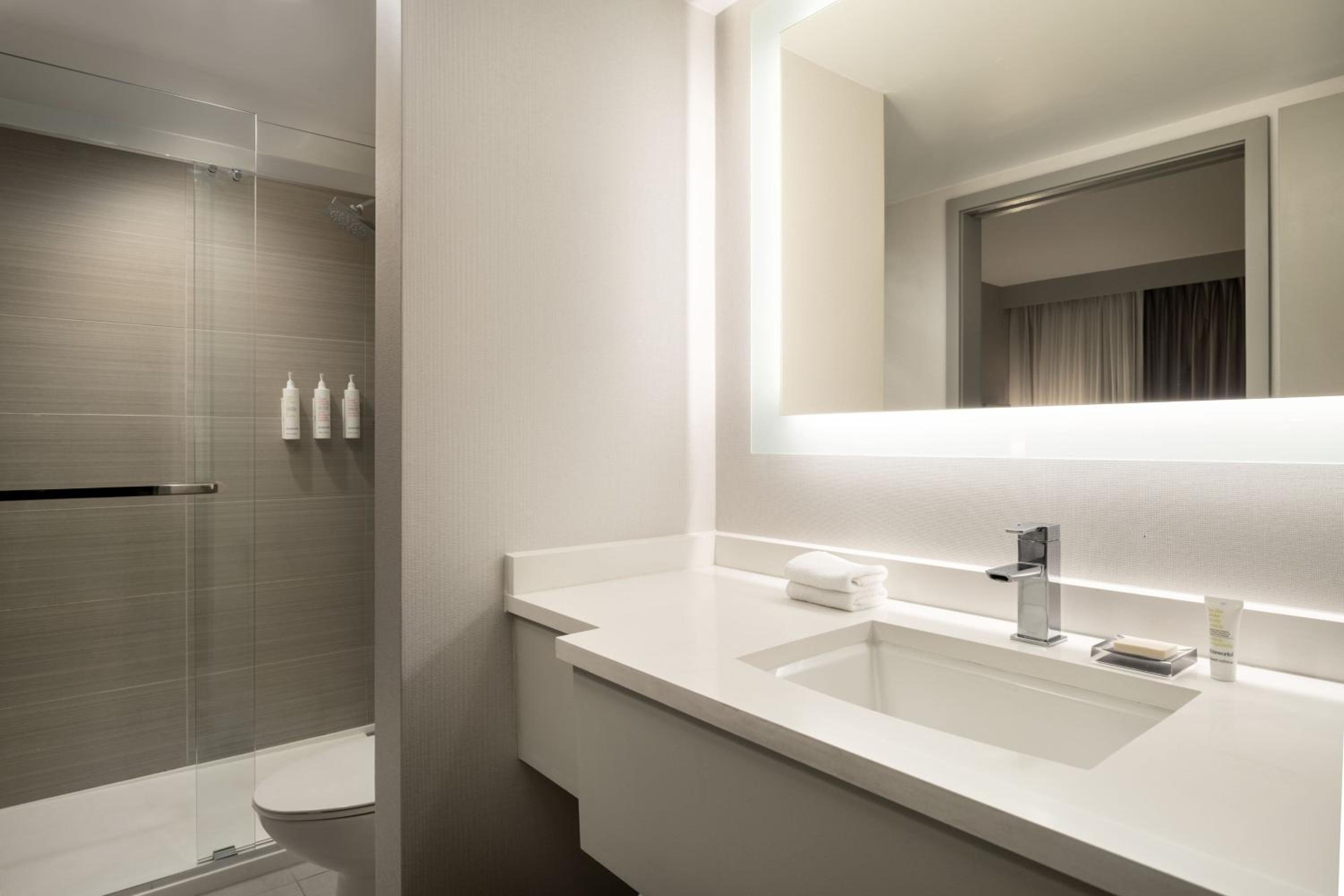 King Suite with Sofa Bed and Adapted Tub - Mobility Accessible
