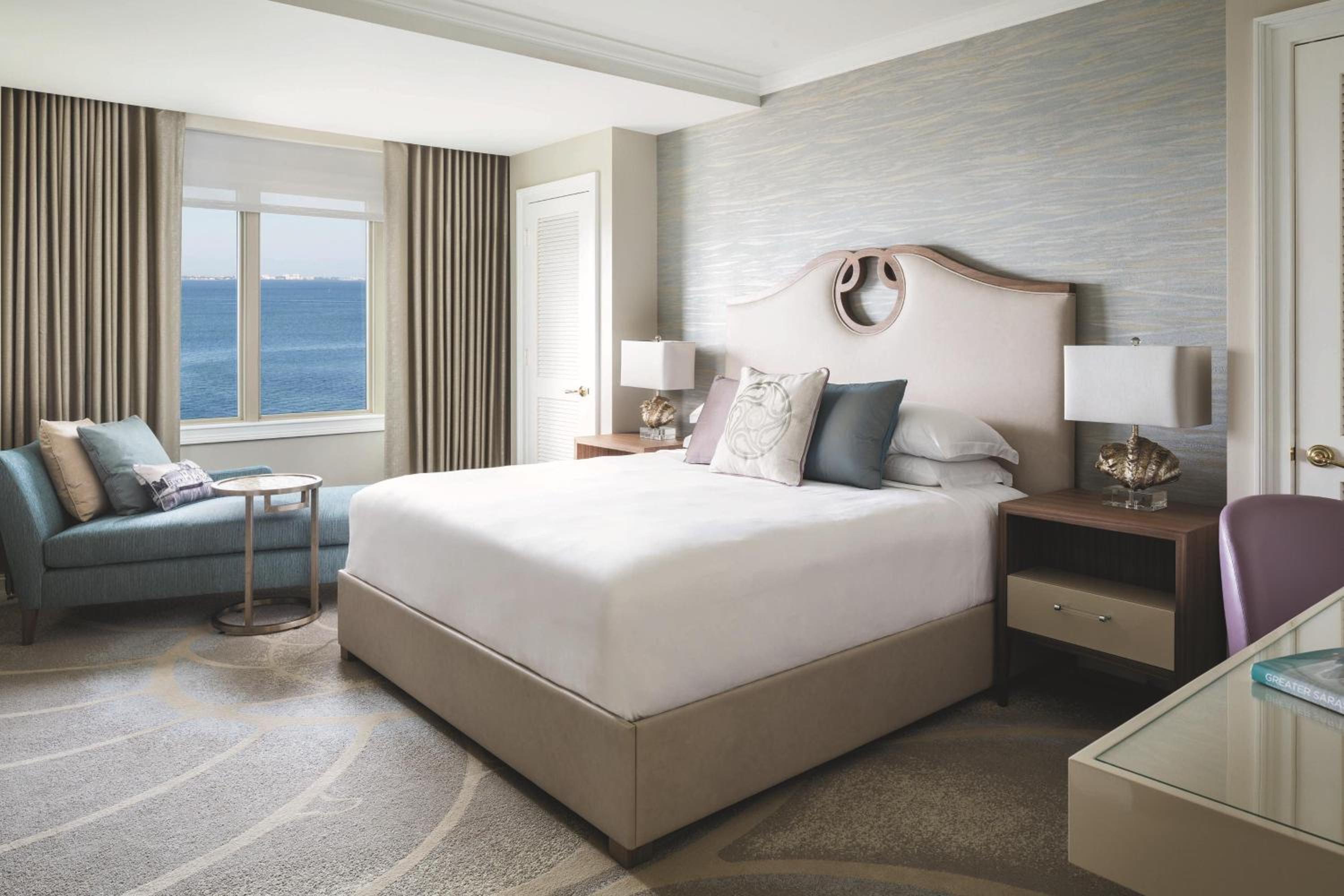 One-Bedroom Suite with Bay View and Balcony at The Ritz-Carlton, Sarasota in Sarasota