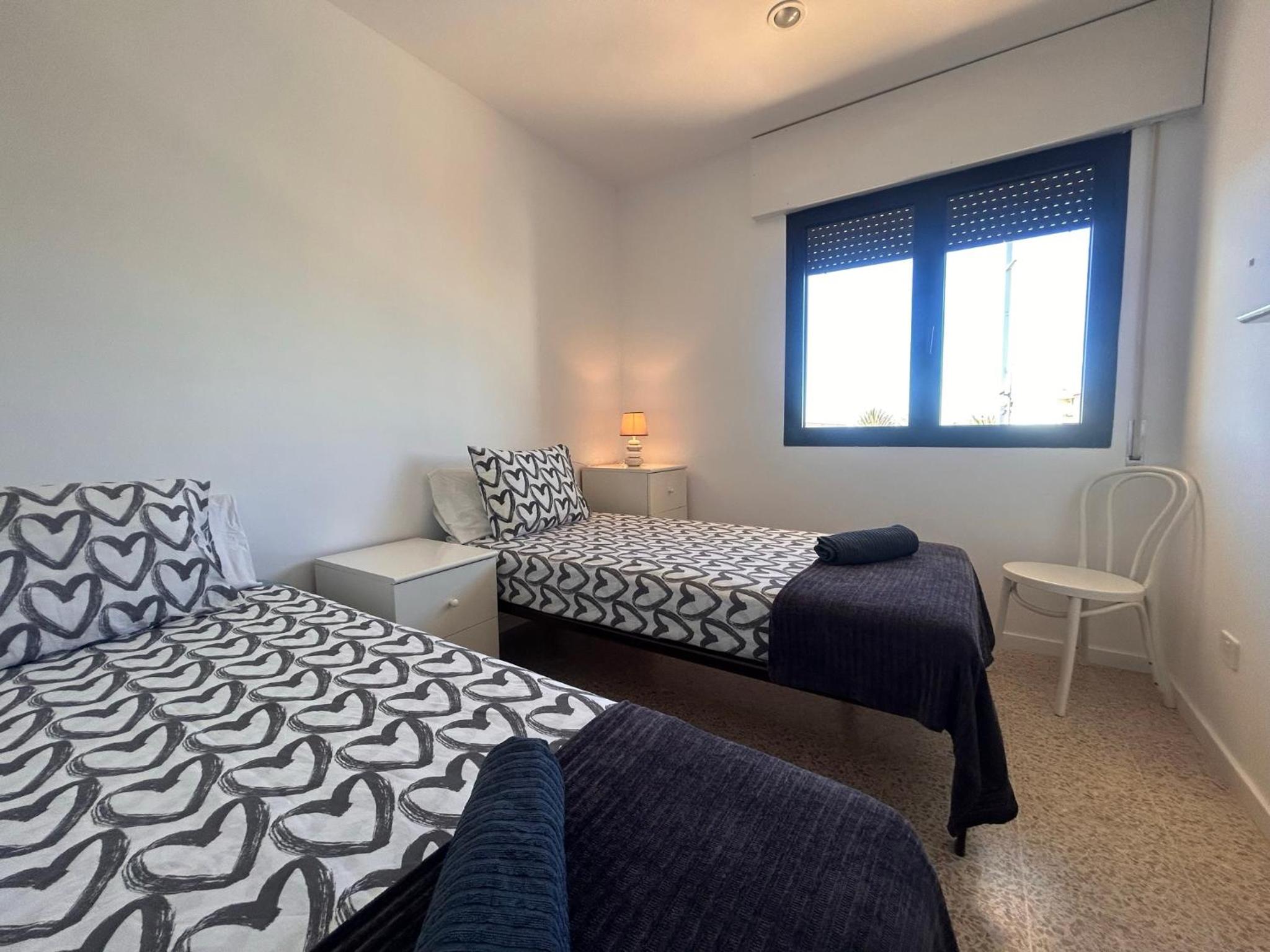 Apartamento de dos habitaciones
