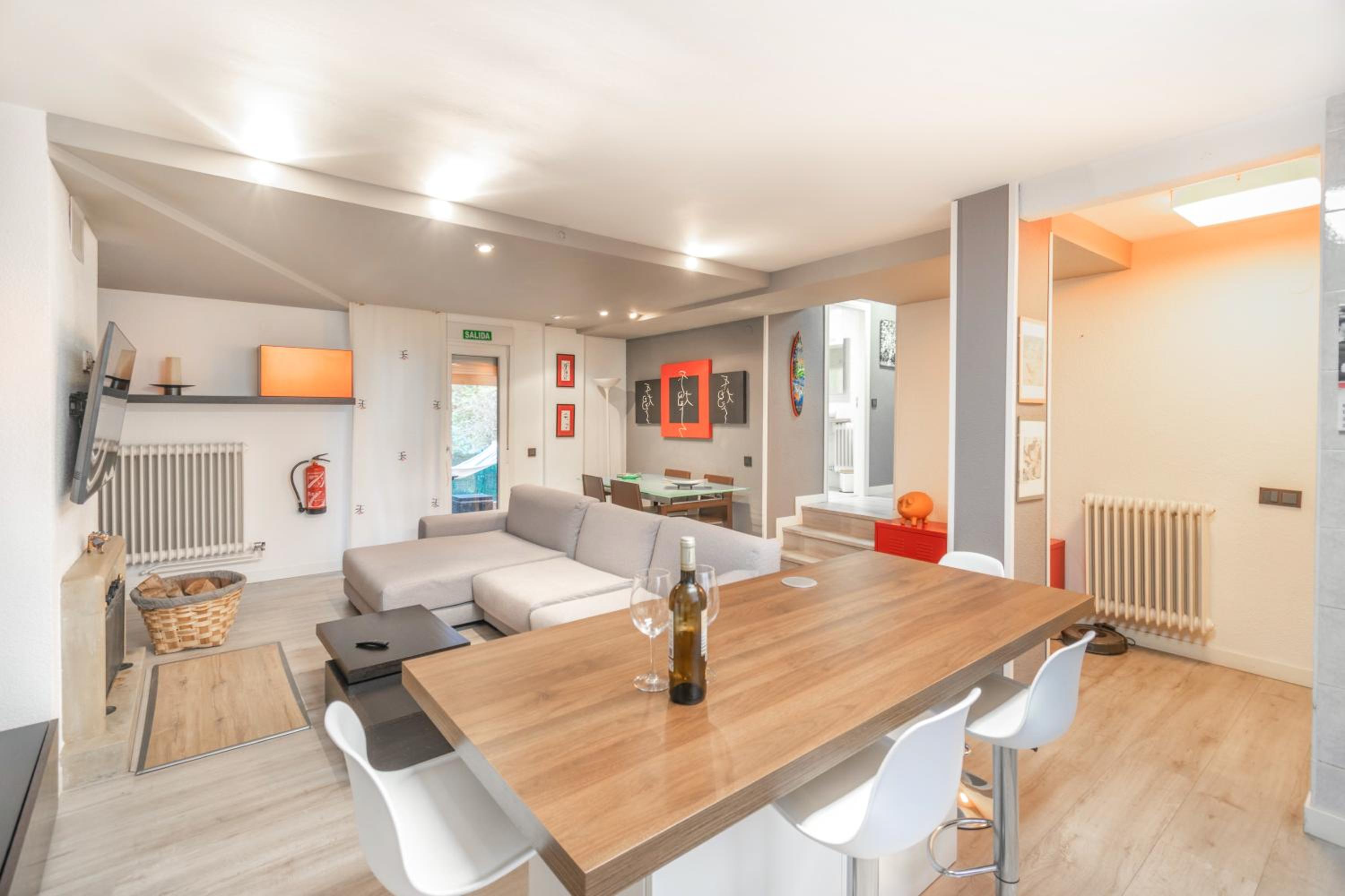 Casa de cuatro habitaciones