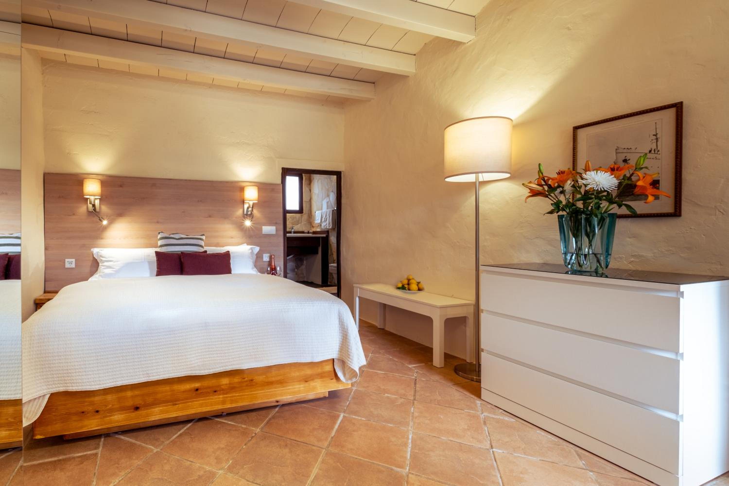 Villa con vistas al jardín