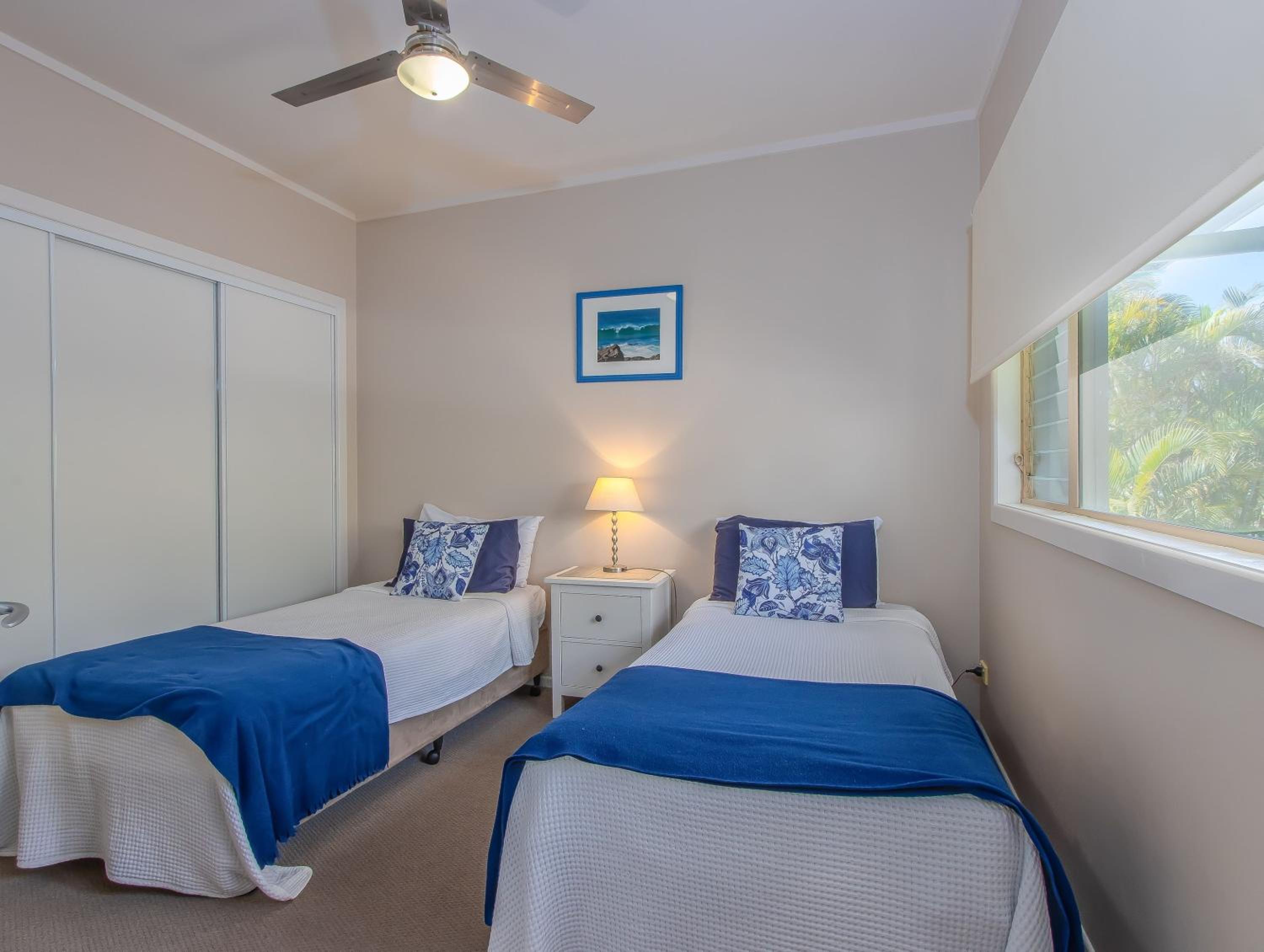 Two Bedroom Upstairs Garden Deluxe Apartment