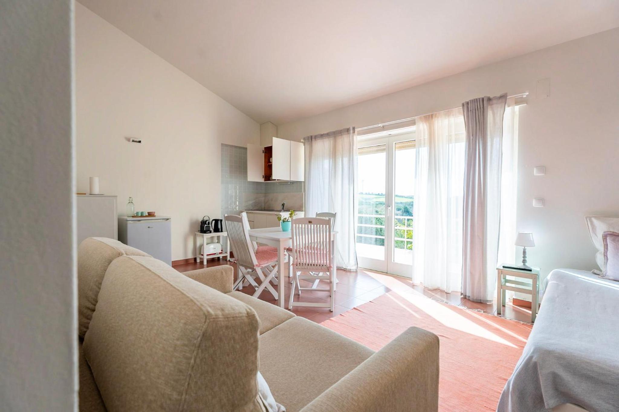 Apartment mit Balkon und Meerblick
