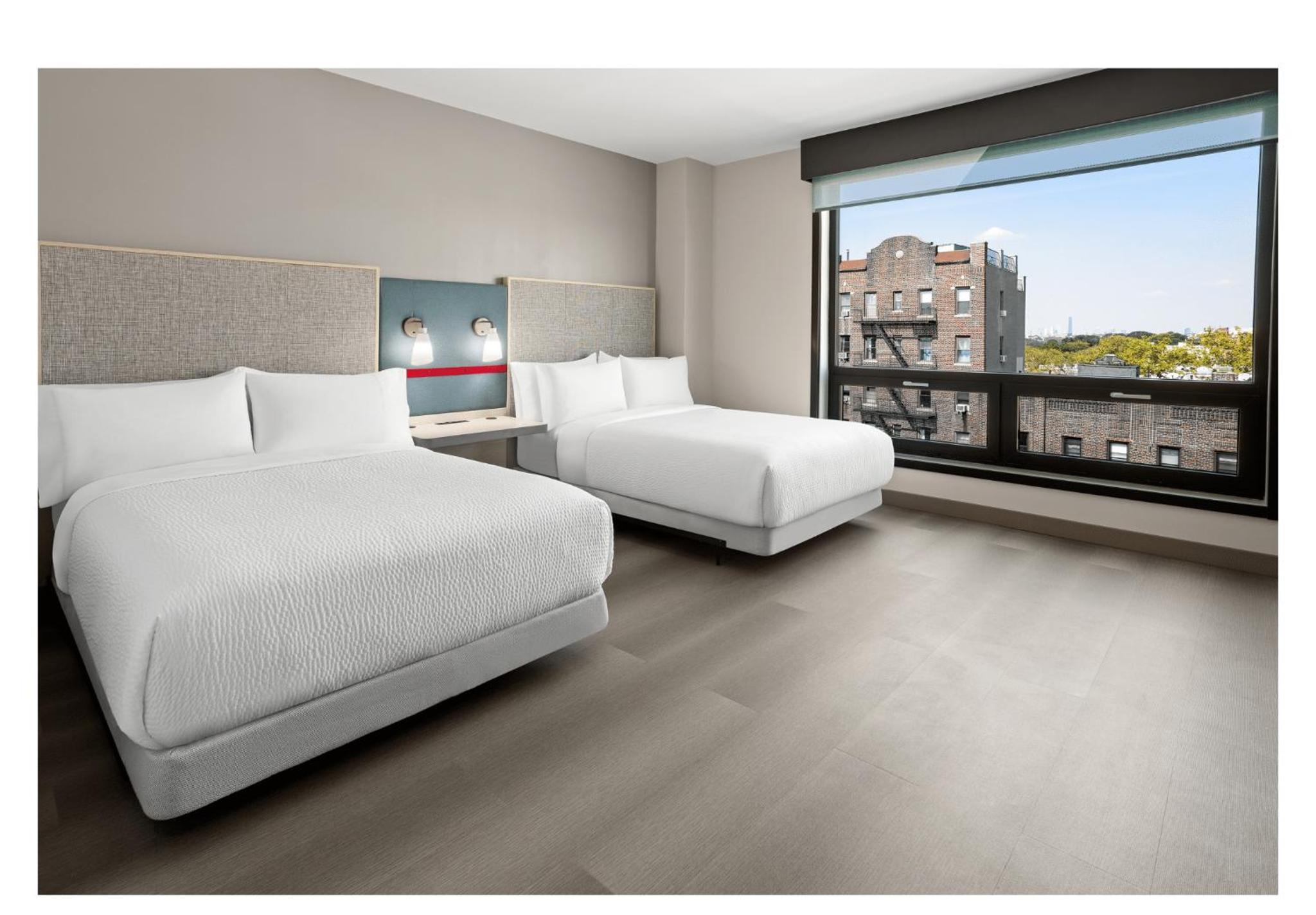 Mobility Accessible Room with Two Double Beds with Roll-In Shower - Photo 1