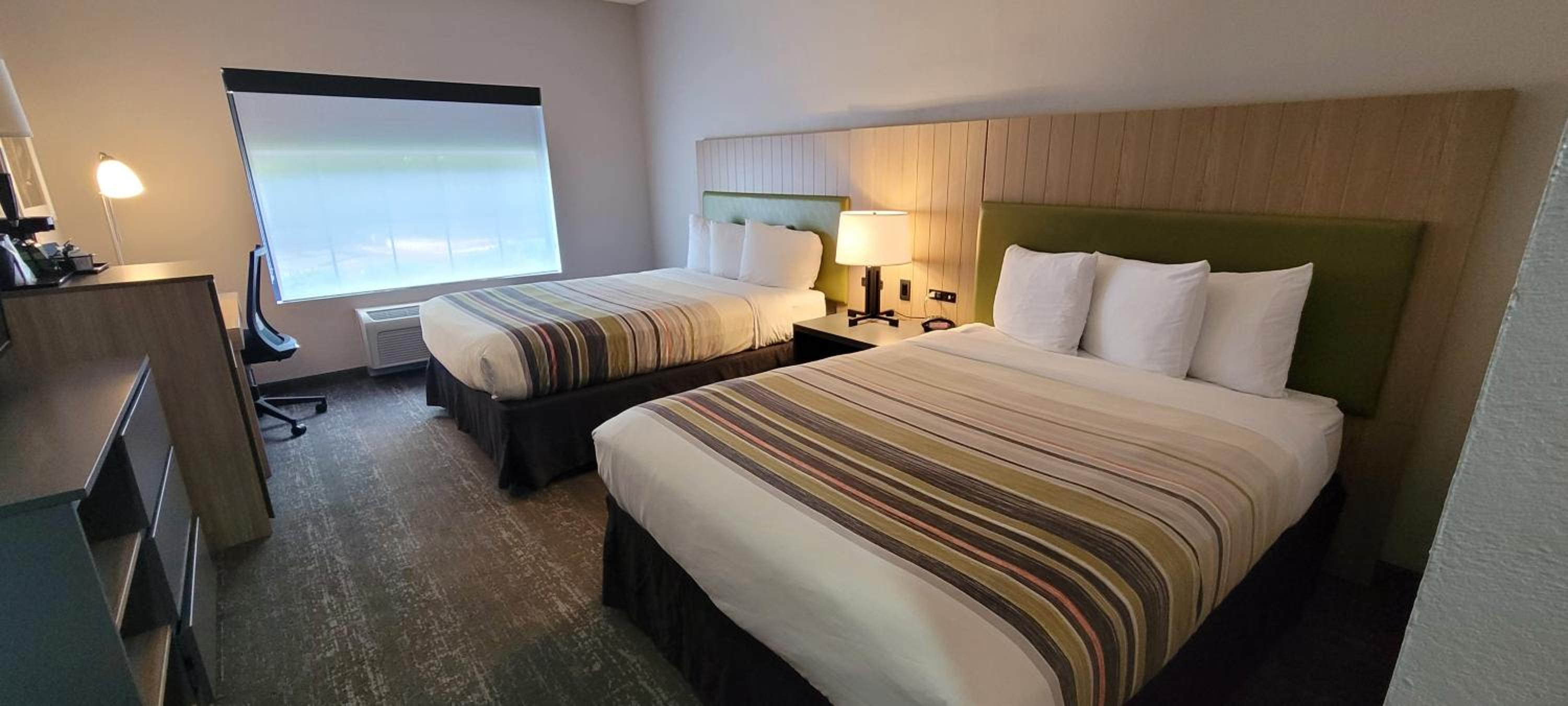 Room with Two Double Beds - Roll-In Shower photo 1