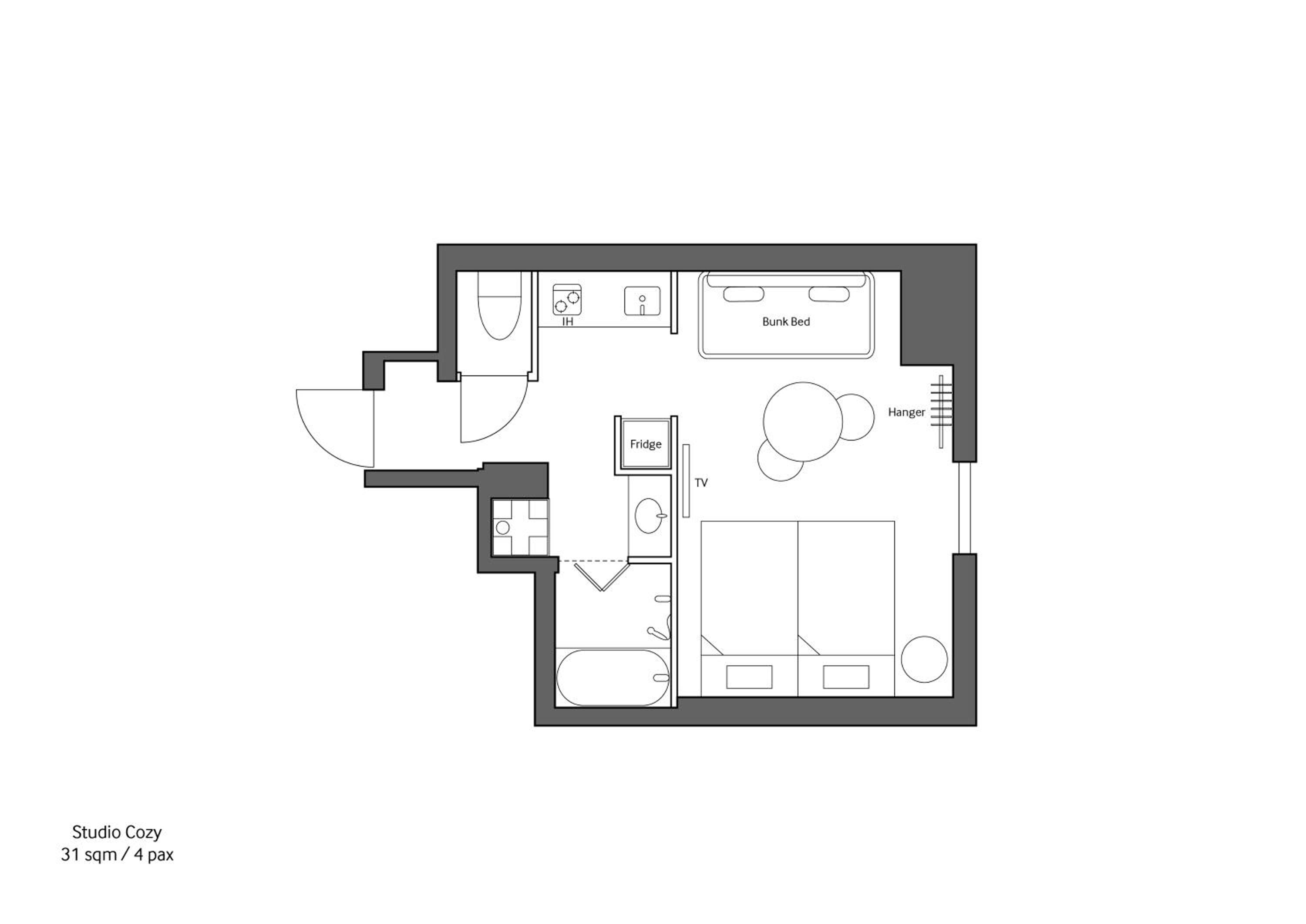 Superior Studio Apartment photo 2