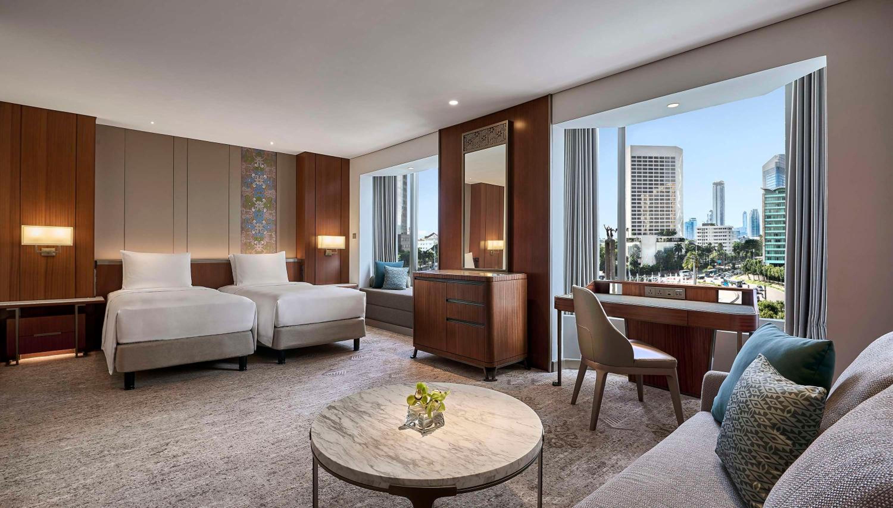 Twin Room with City View