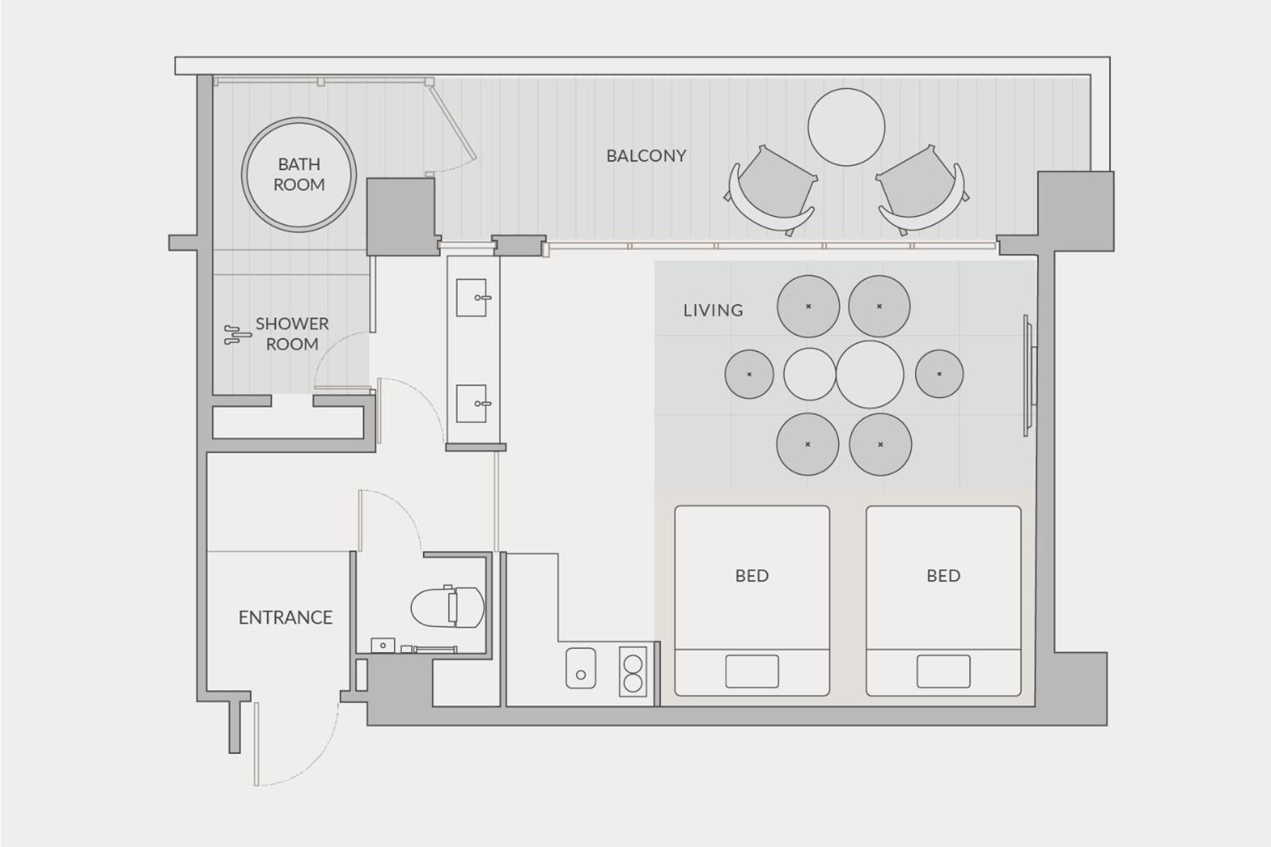 Family Room with Private Bathroom photo 2