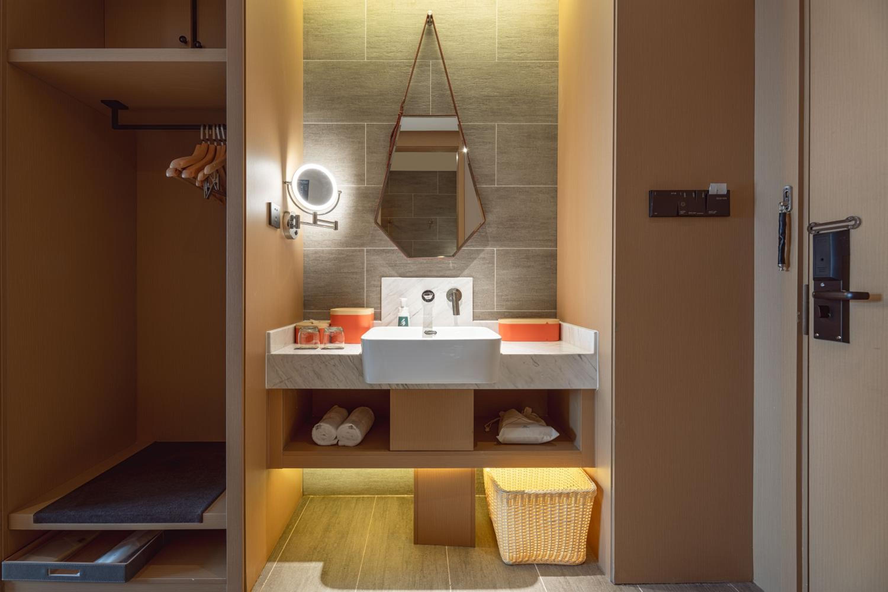Elegant Double Room with Inner Window