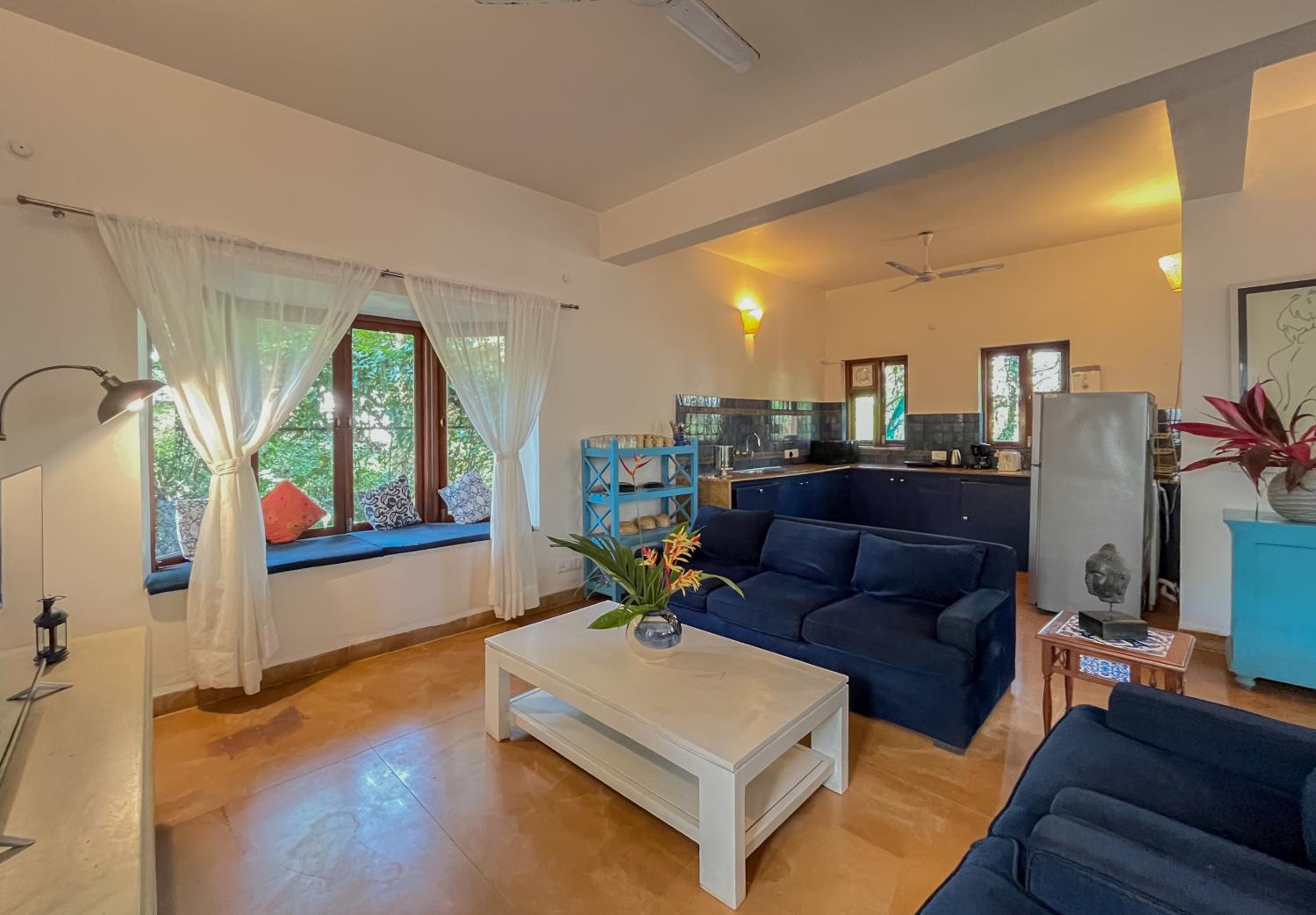 Three-Bedroom Villa with Pool View
