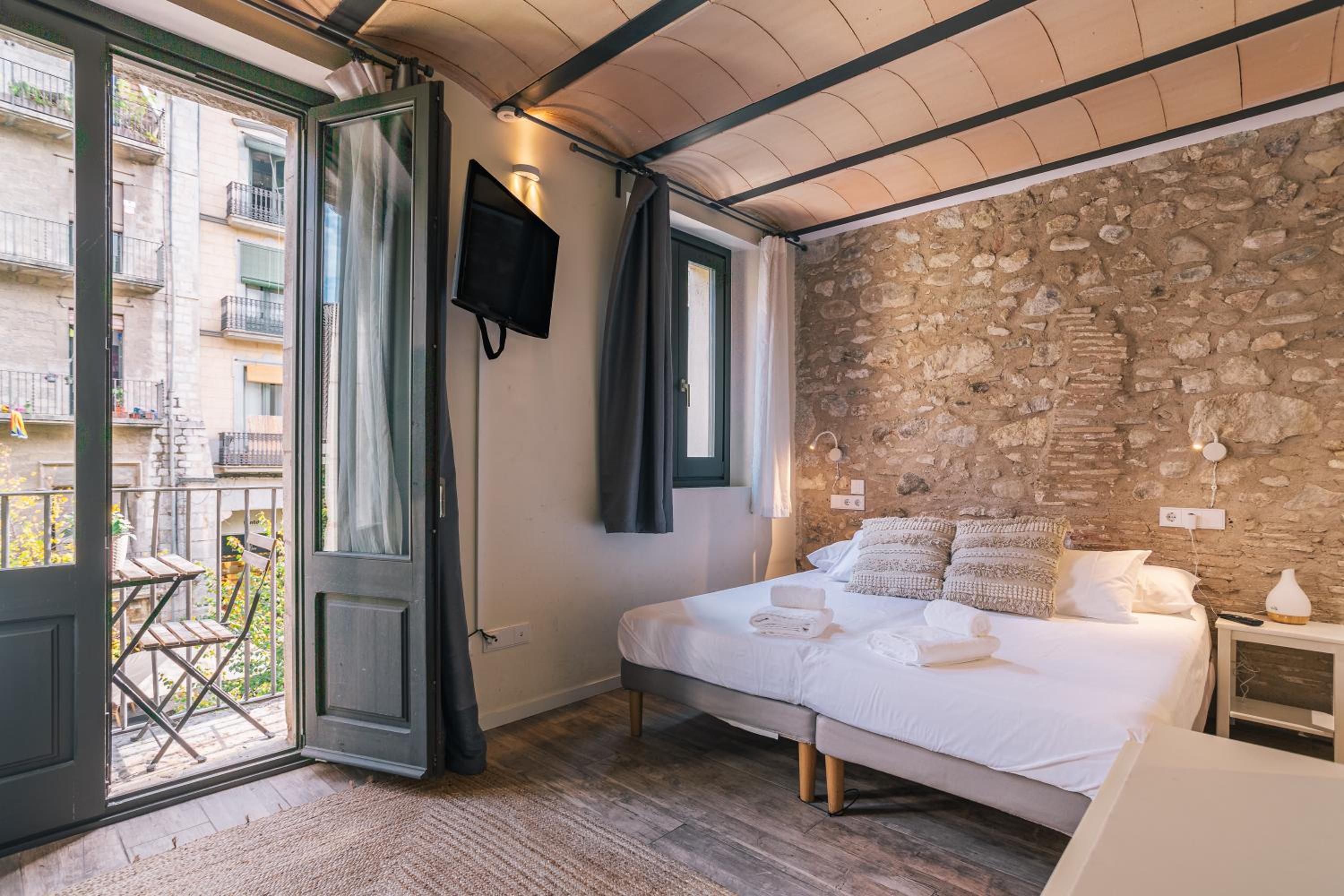 Apartamento de un dormitorio superior con balcón