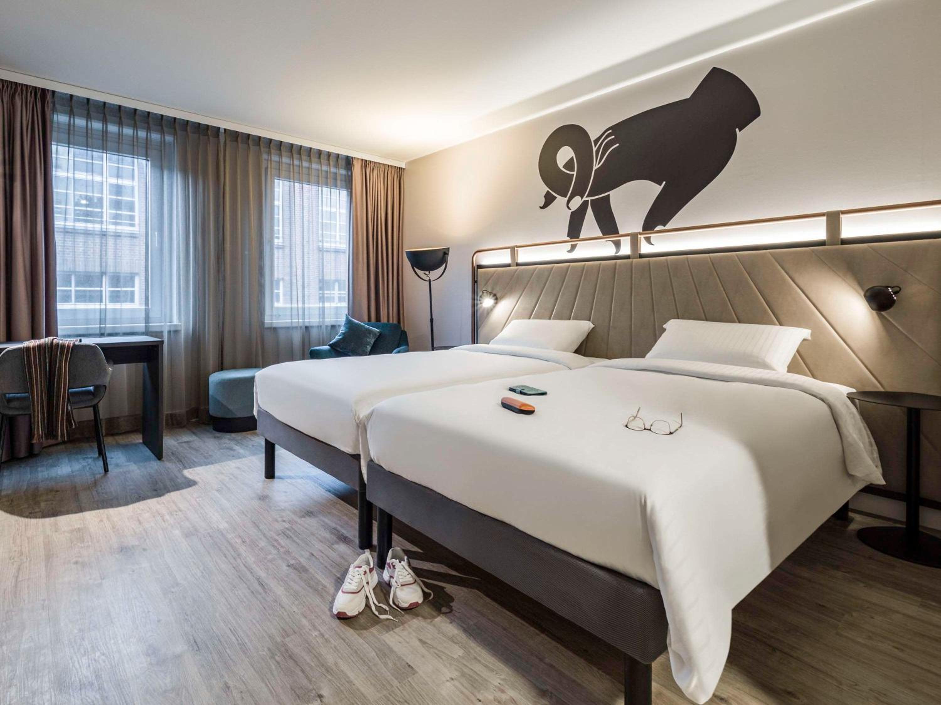 Superior room with 2 Sweet Beds 120×200 by ibis Styles - Photo 1