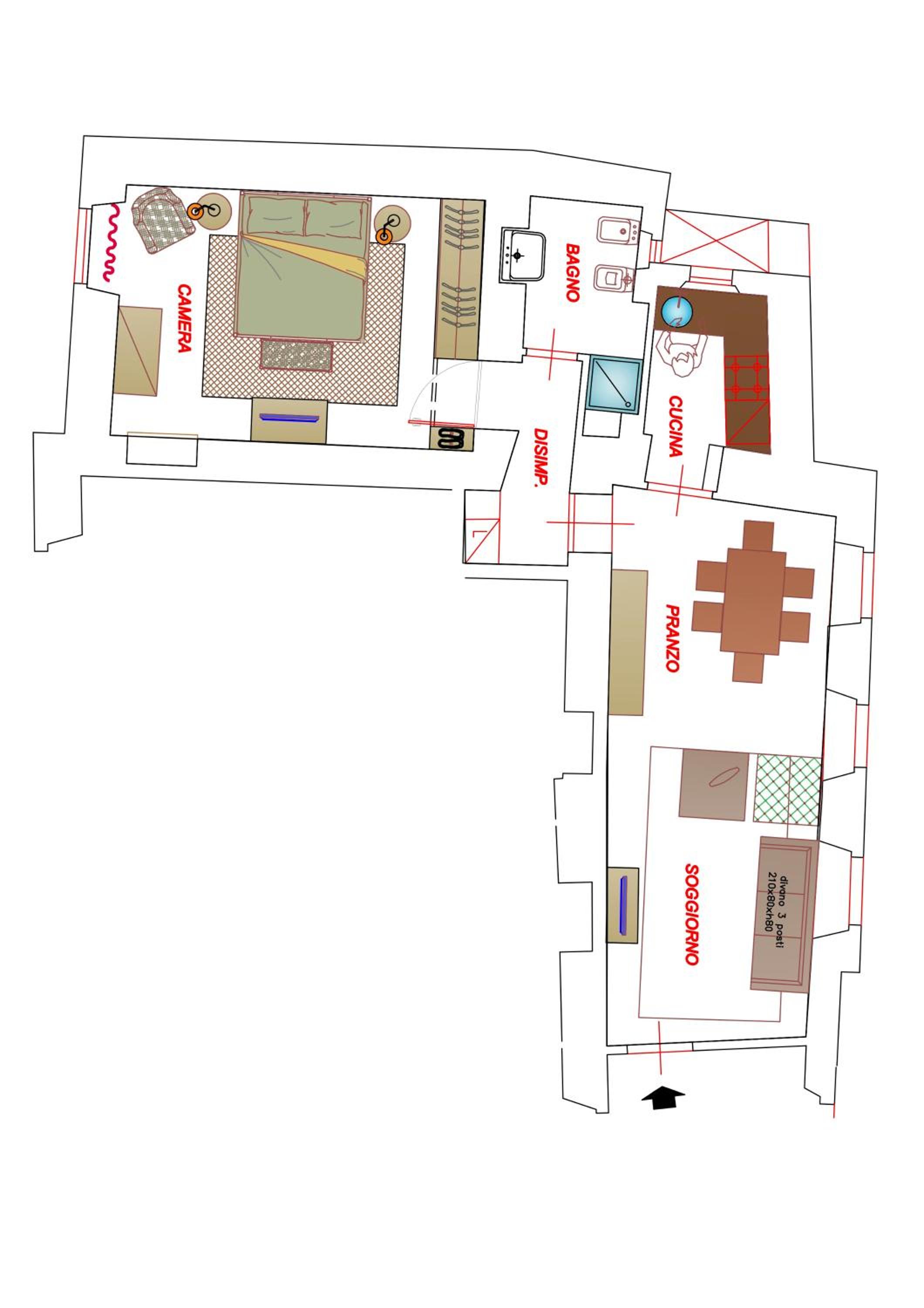 One-Bedroom Apartment photo 2