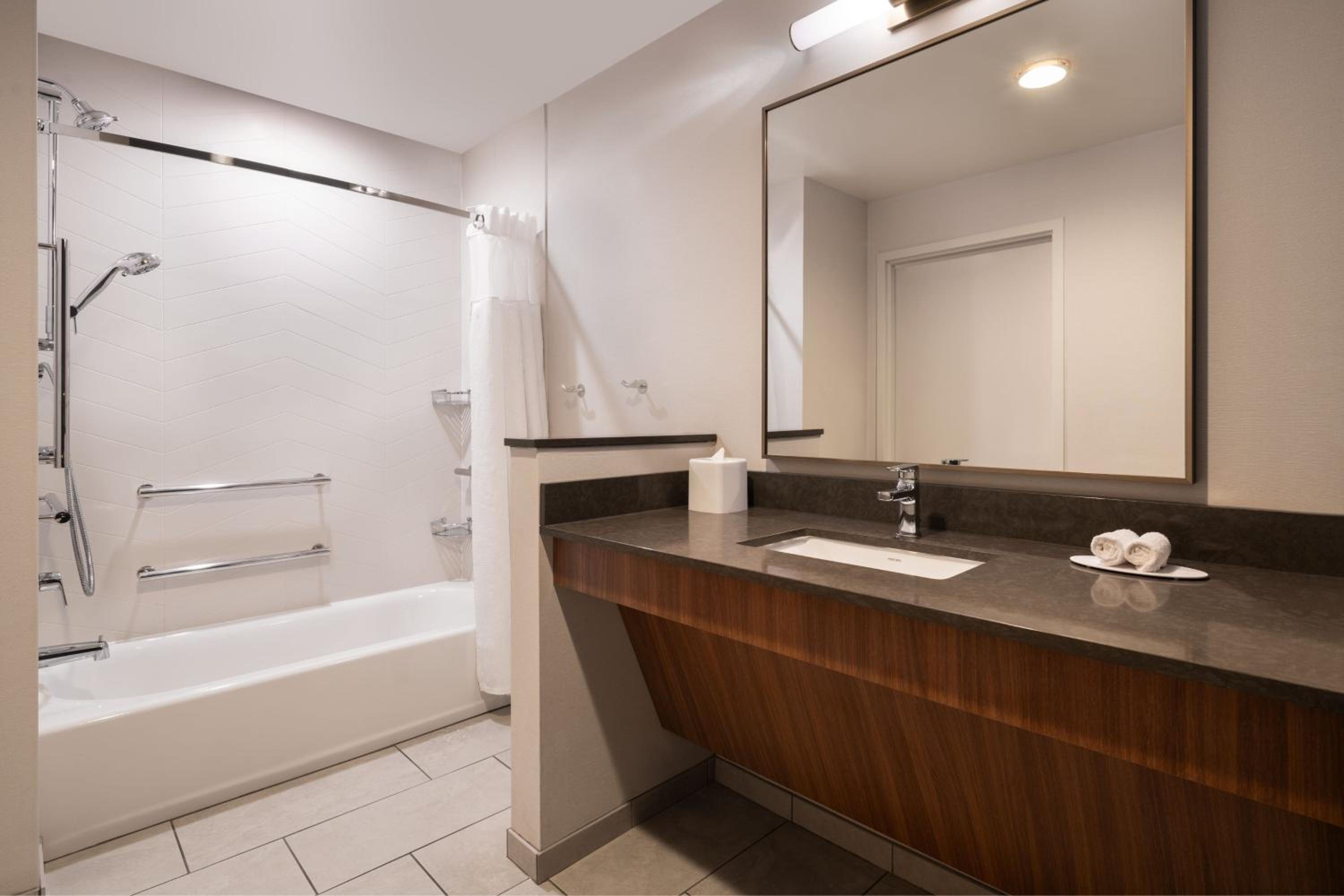 Queen Suite with Sofa Bed and Adapted Tub - Mobility and Hearing Accessible photo 2