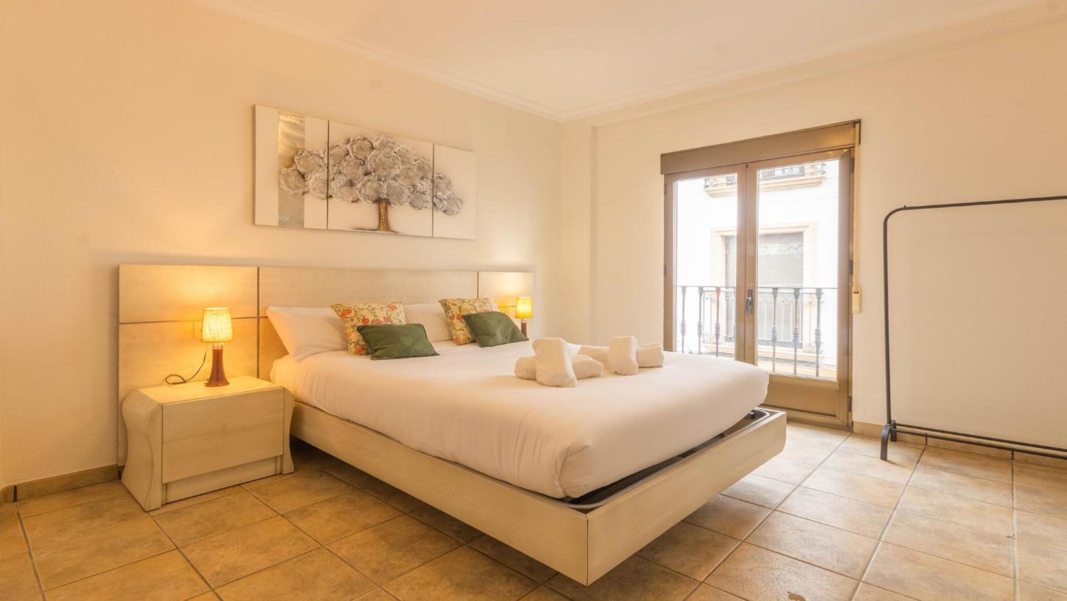 Apartamento con Balcón