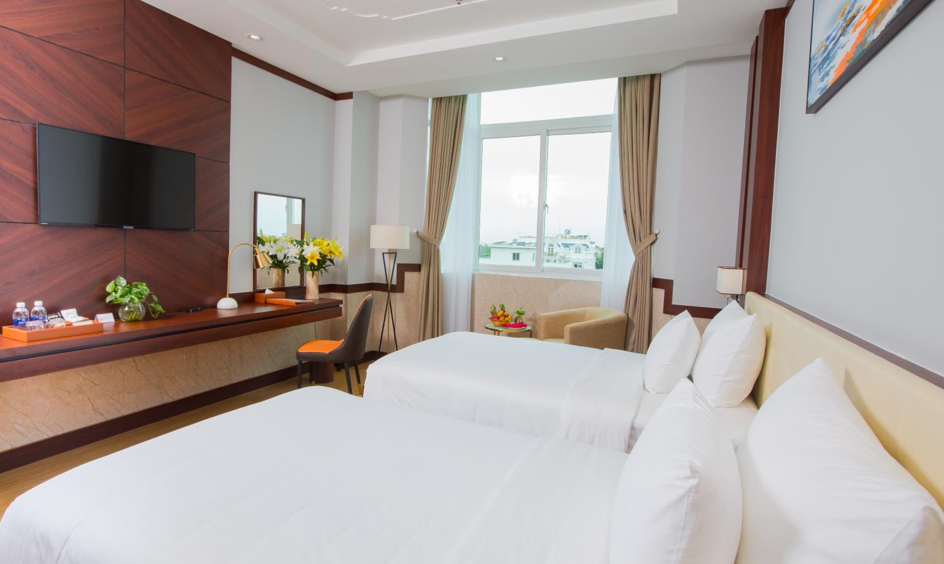 Deluxe Twin Room with River View photo 2
