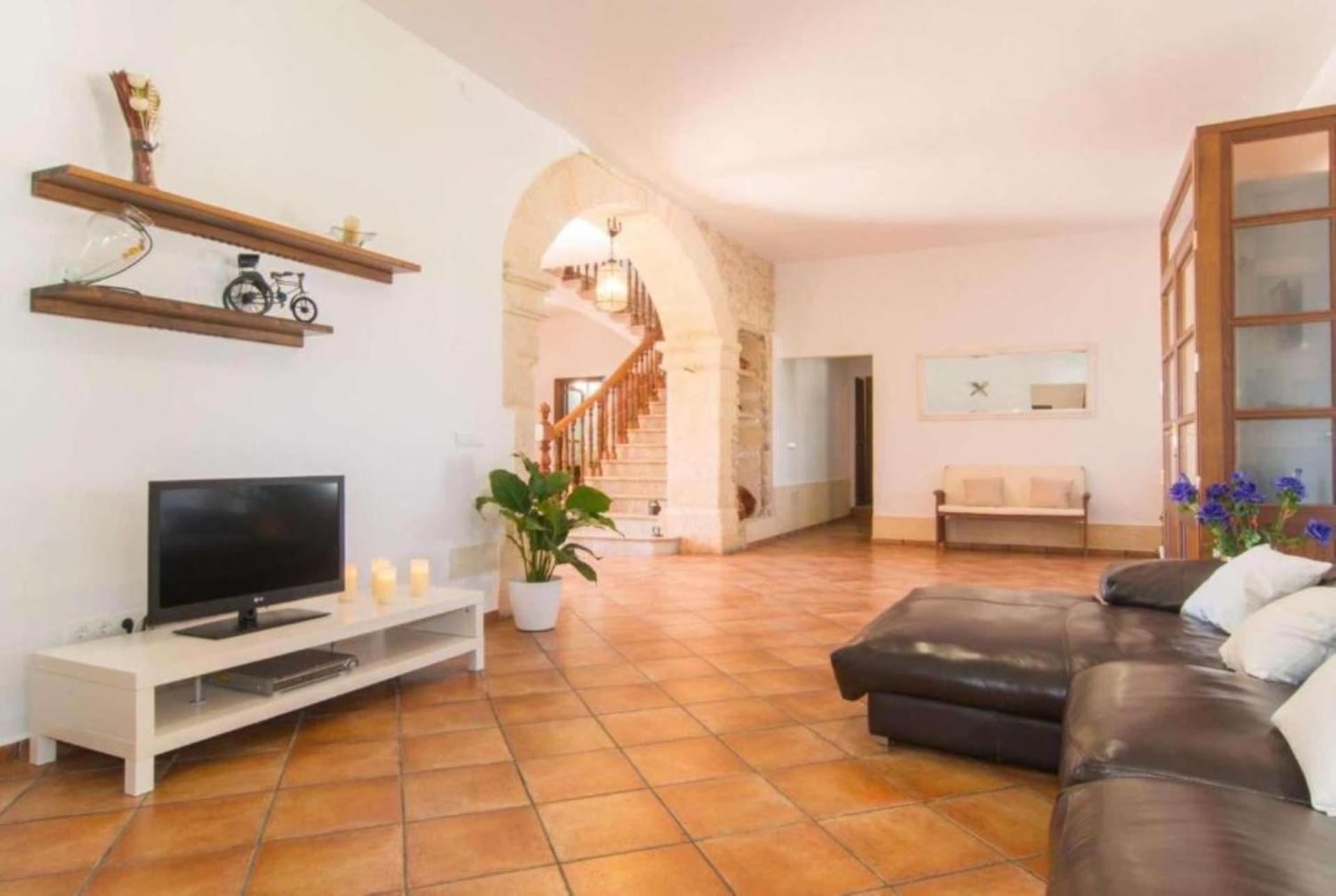Villa con vistas al jardín