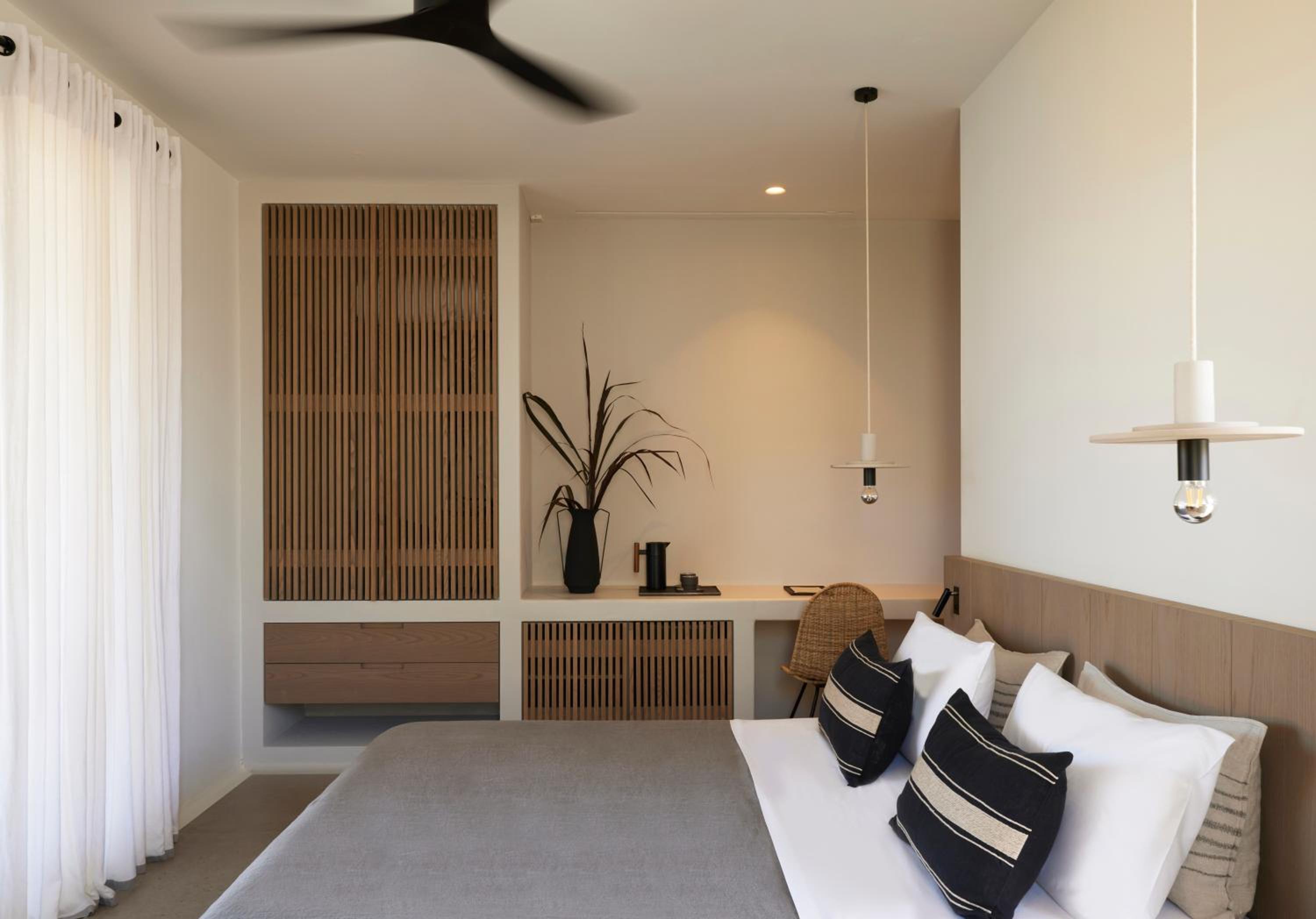 Quarto Duplo com Vista para a Piscina