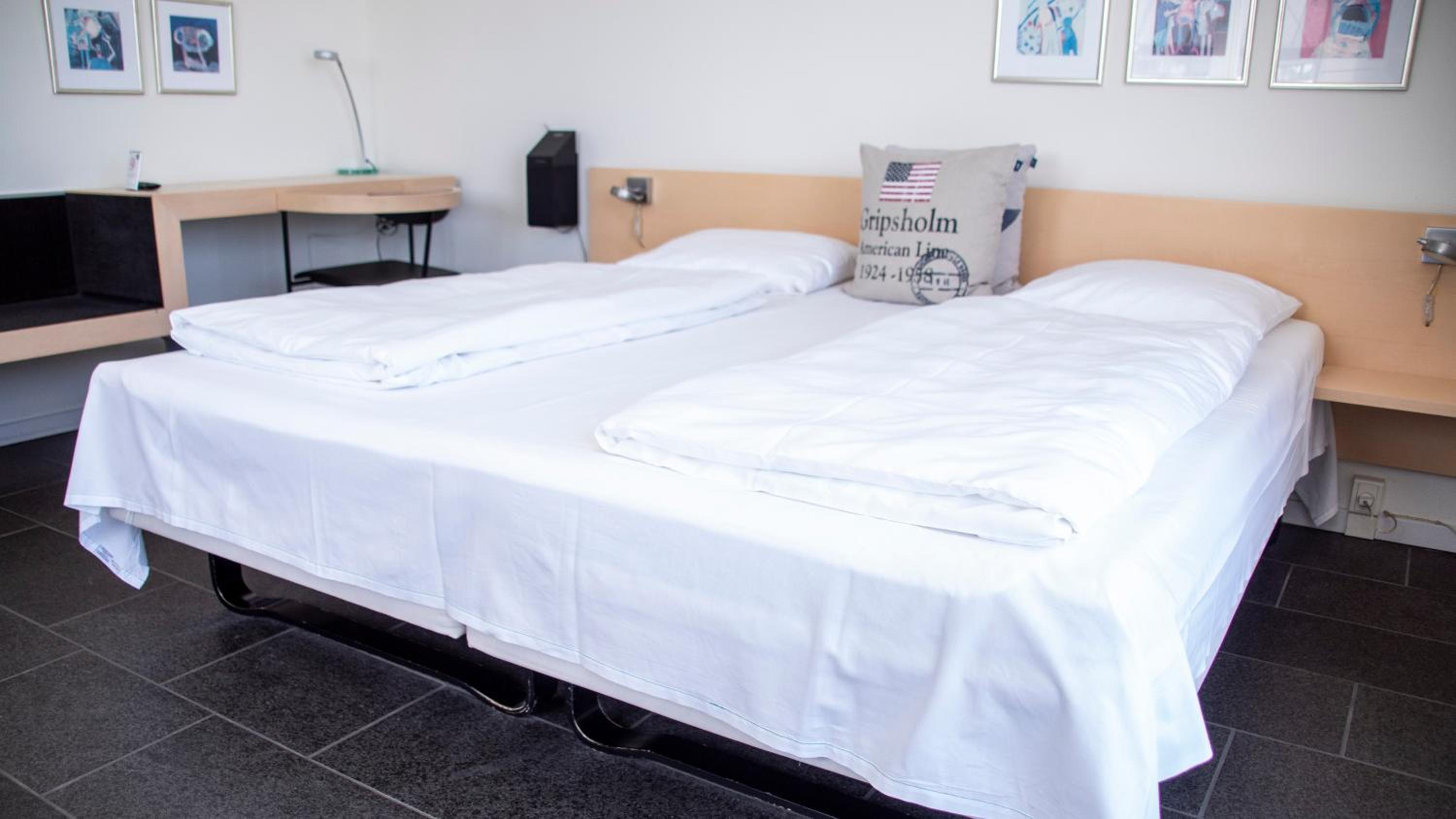 Standard dobbeltværelse med udsigt til/mod gårdhaven - Photo 2