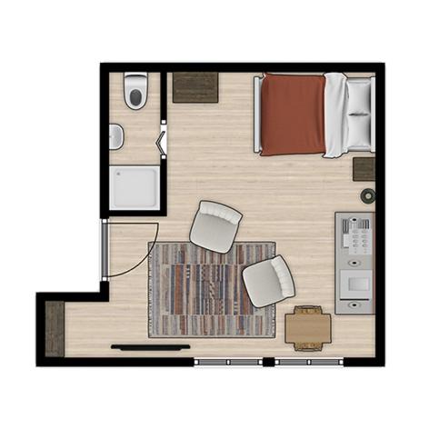 Studio Apartment