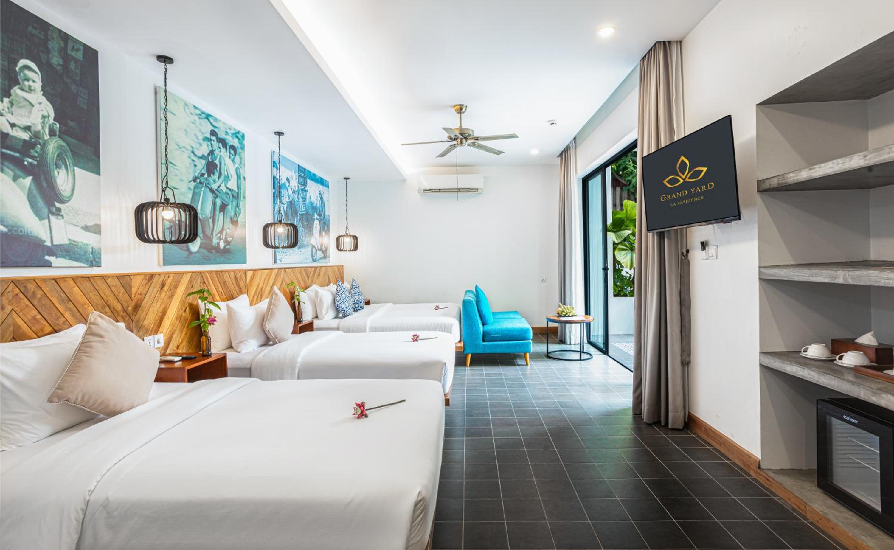 Deluxe Triple Room with Pool View  - Photo 4