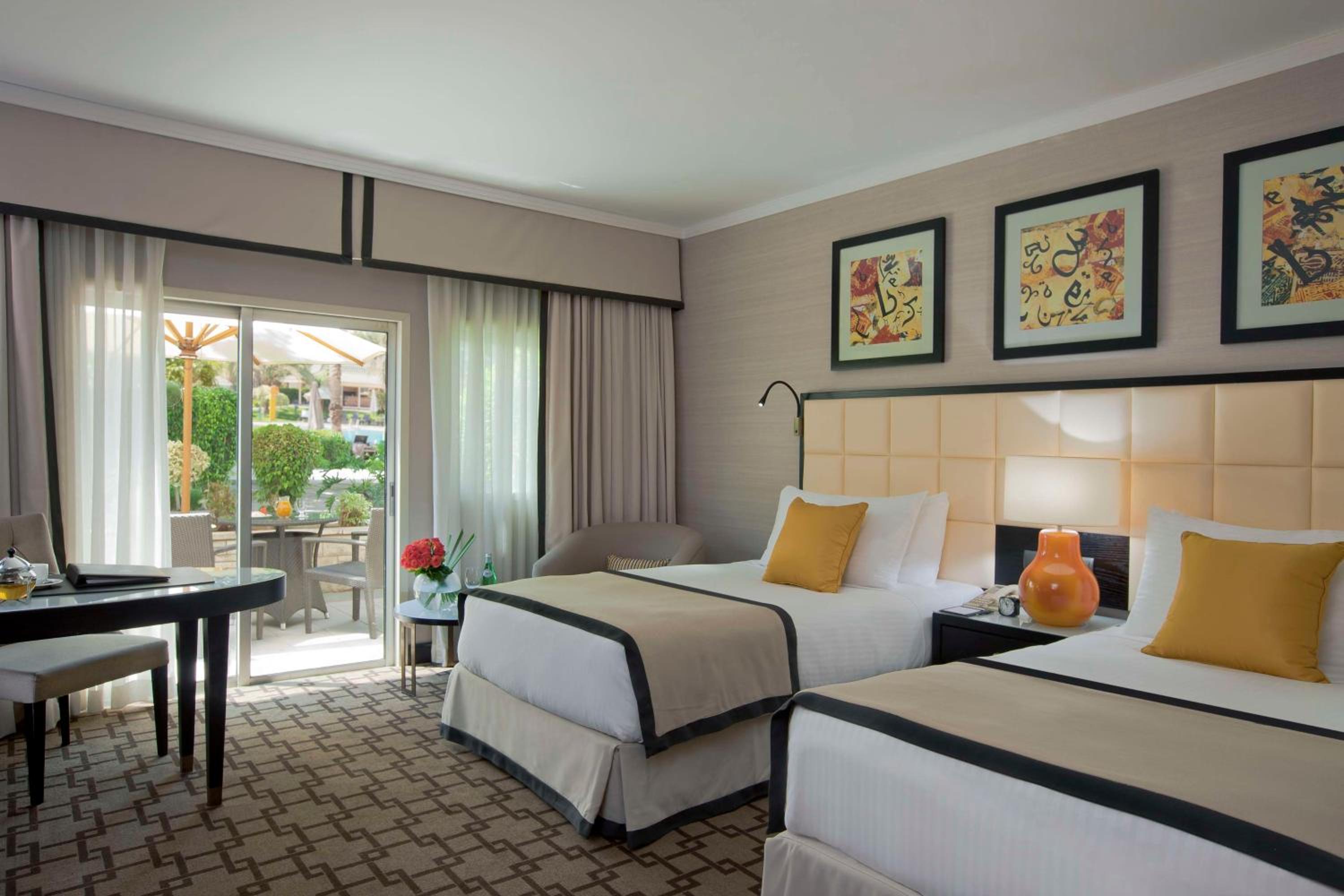 Twin Room with Poolside Terrace