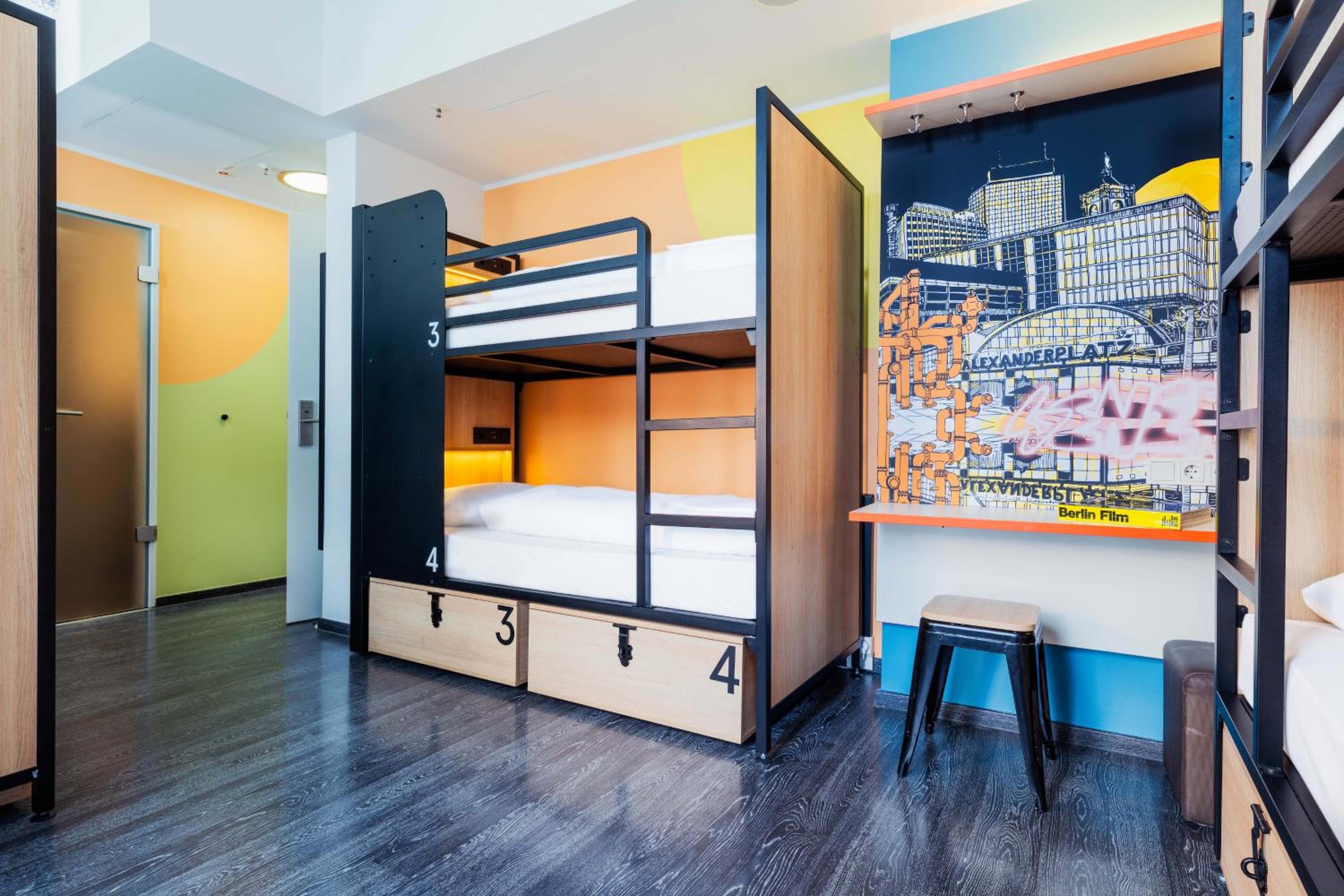 Bed in 6-Bed Female Dormitory Room