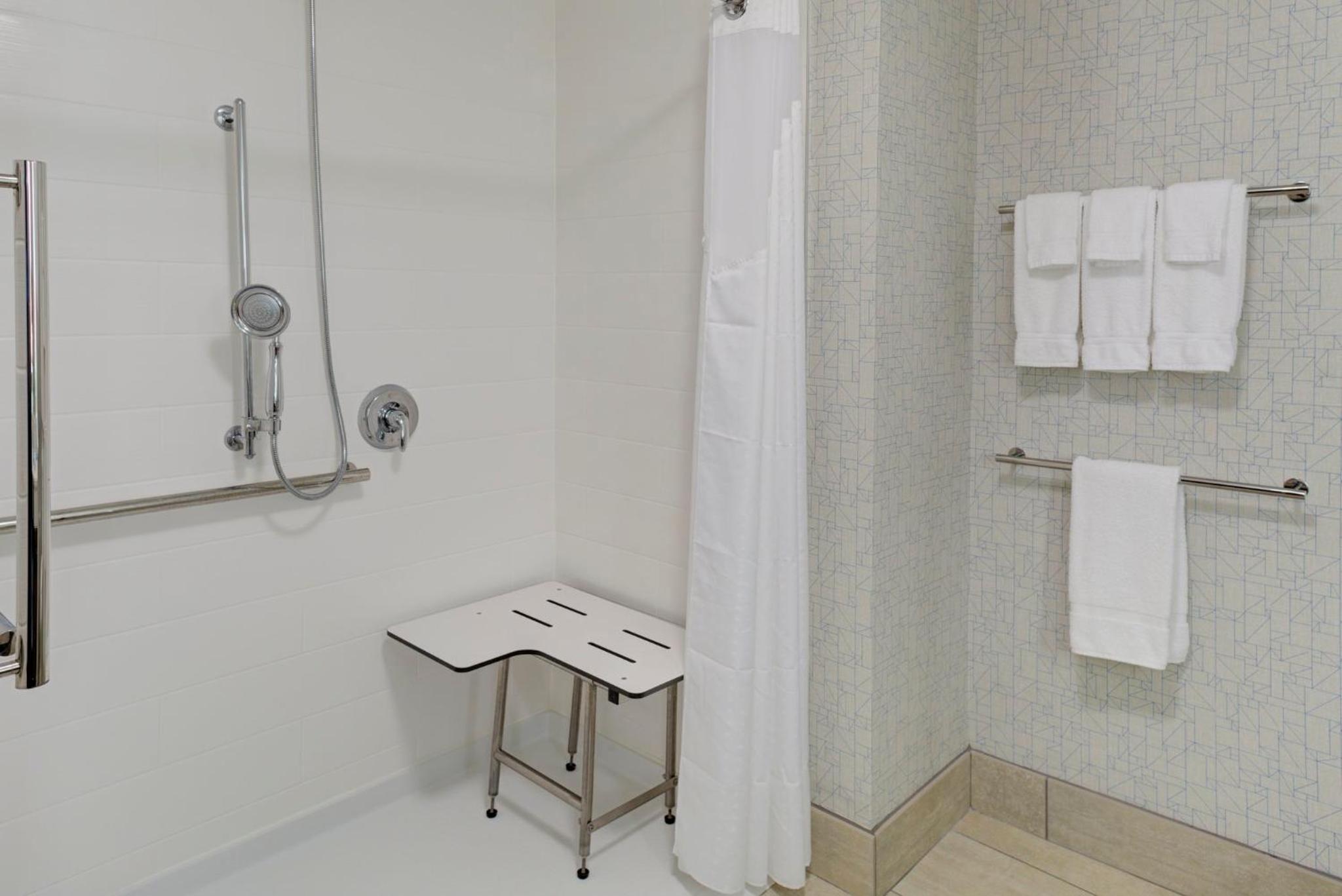 Standard King Room with Mobility Accessible Roll-In Shower