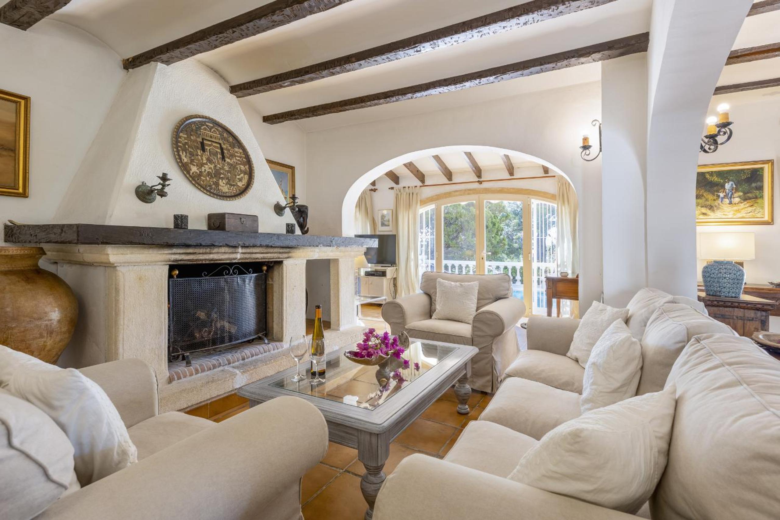 Villa con piscina privada