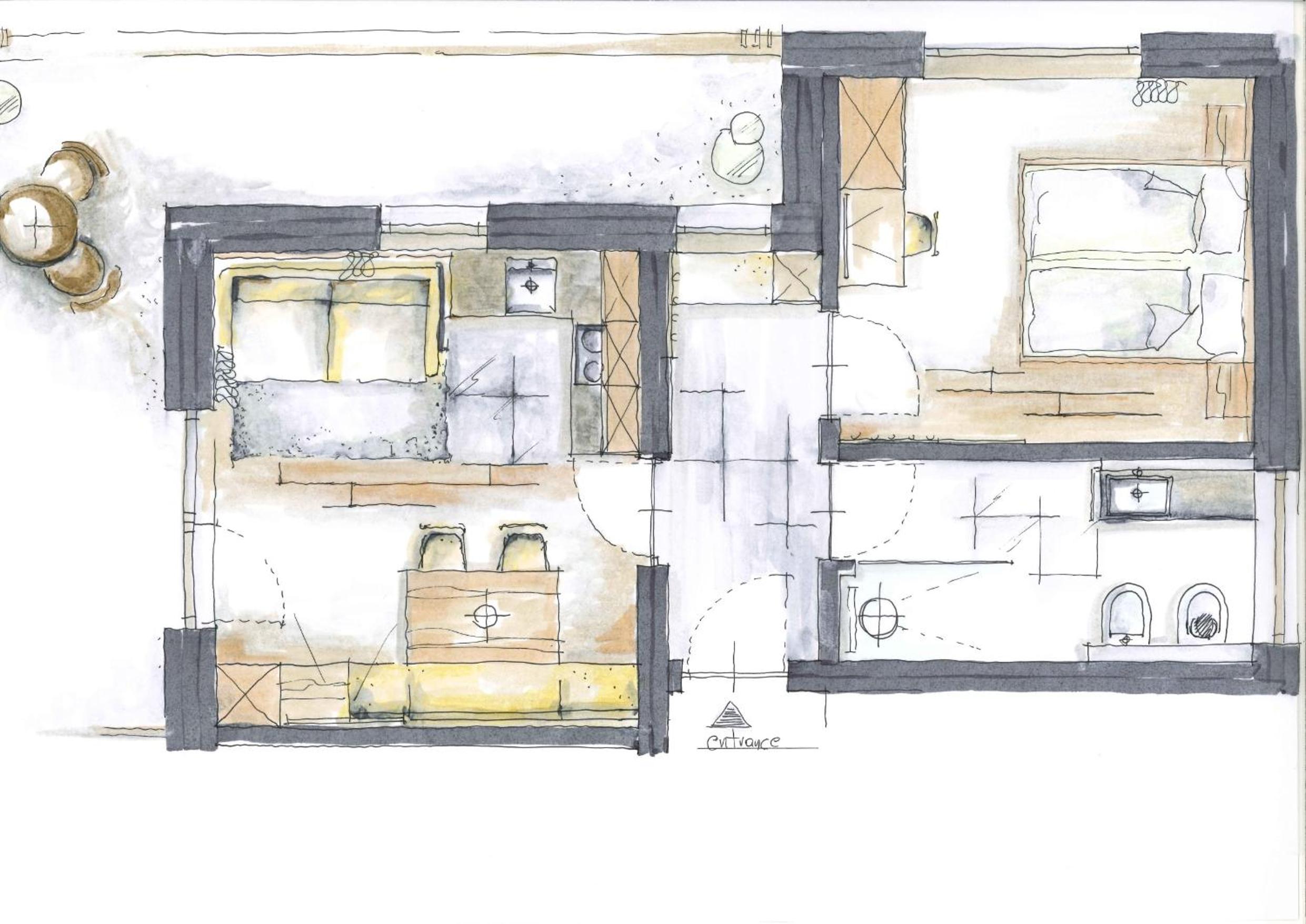 Superior One-Bedroom Apartment with Balcony photo 3