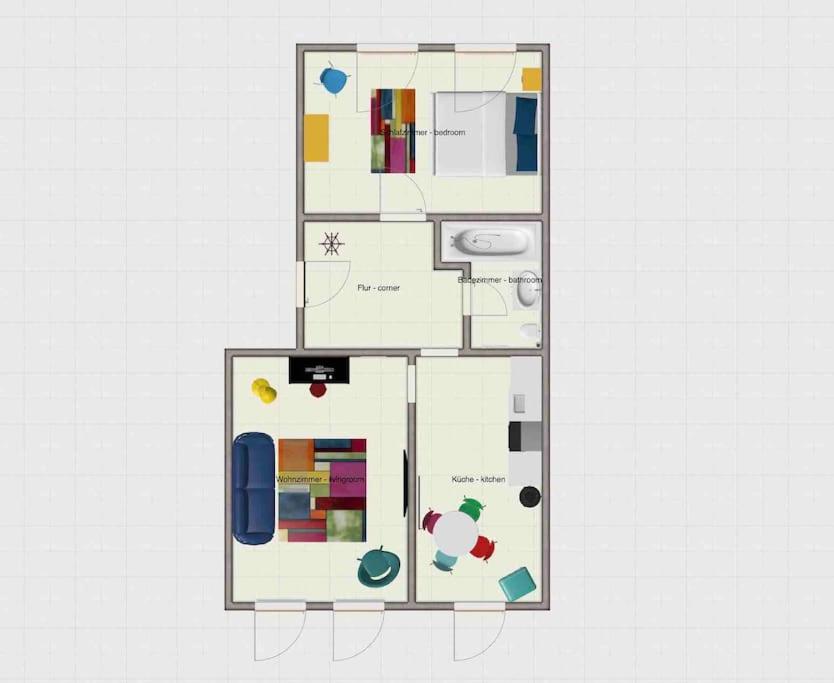 Classic One-Bedroom Apartment with King Bed photo 3