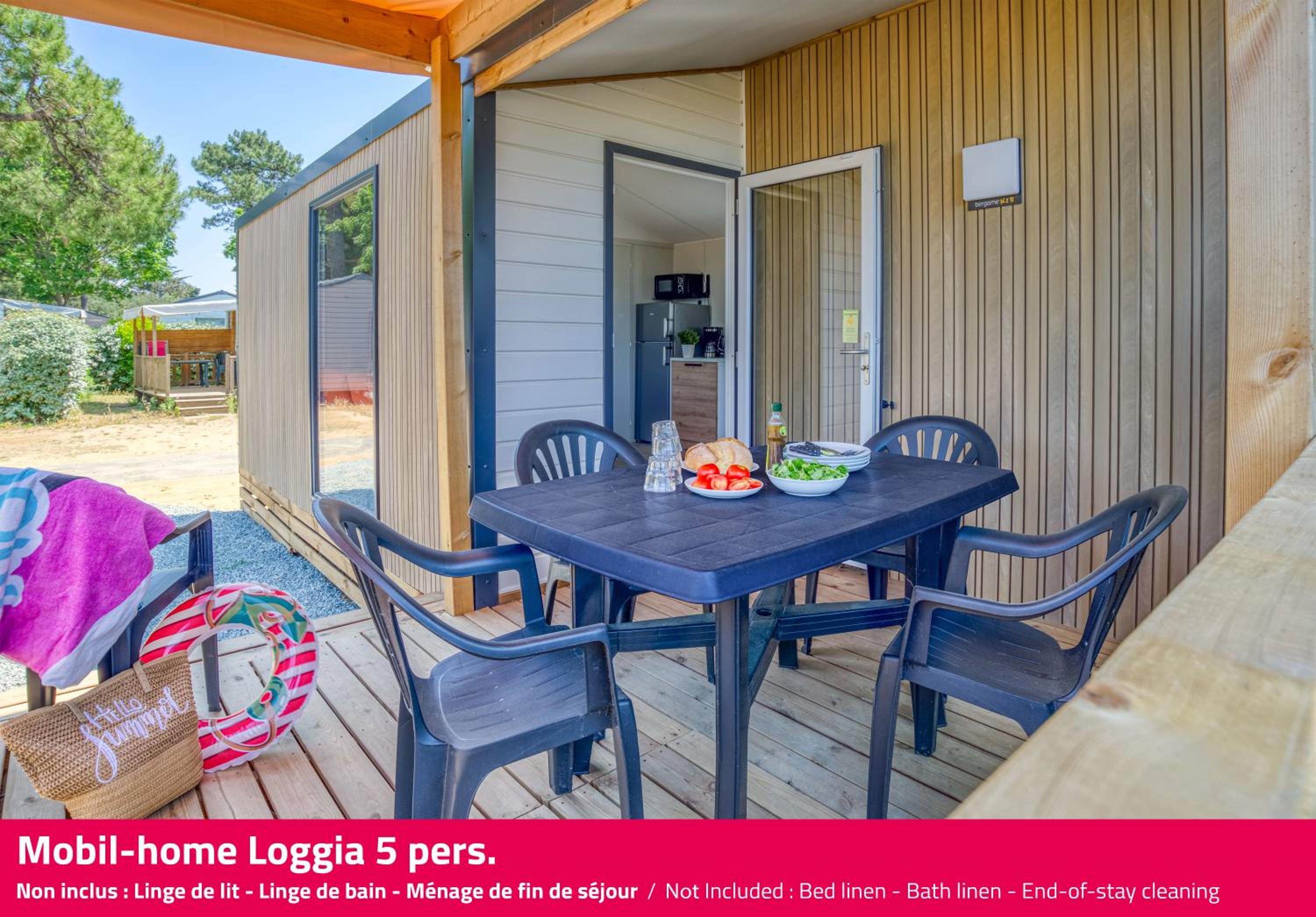 Mobile Home Loggia 4 adultes + 1 enfant 12 ans max photo 2